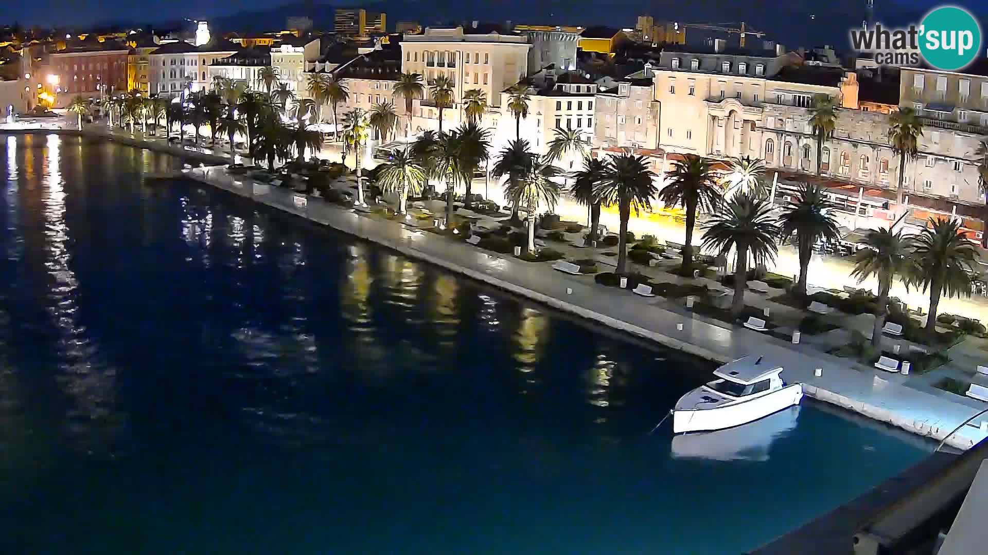 Split Riva Live webcam panorama