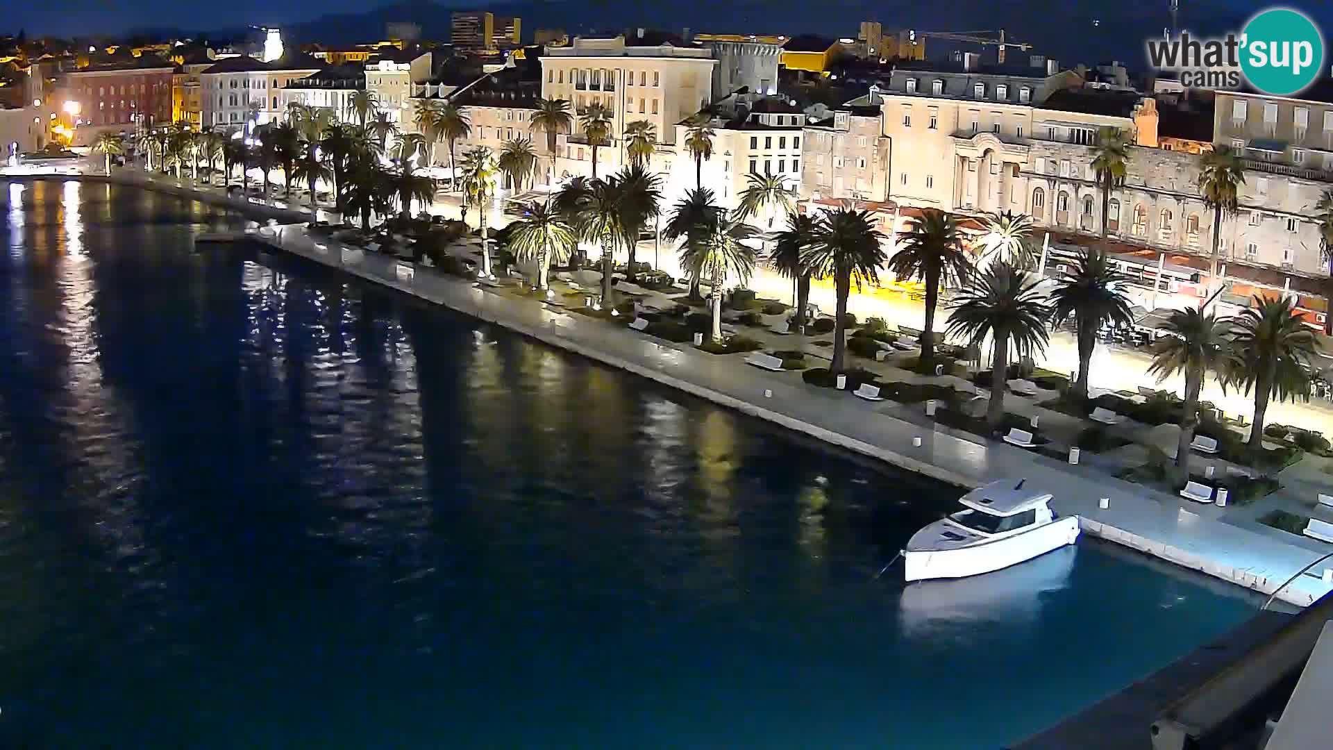 Split Riva Live webcam panorama