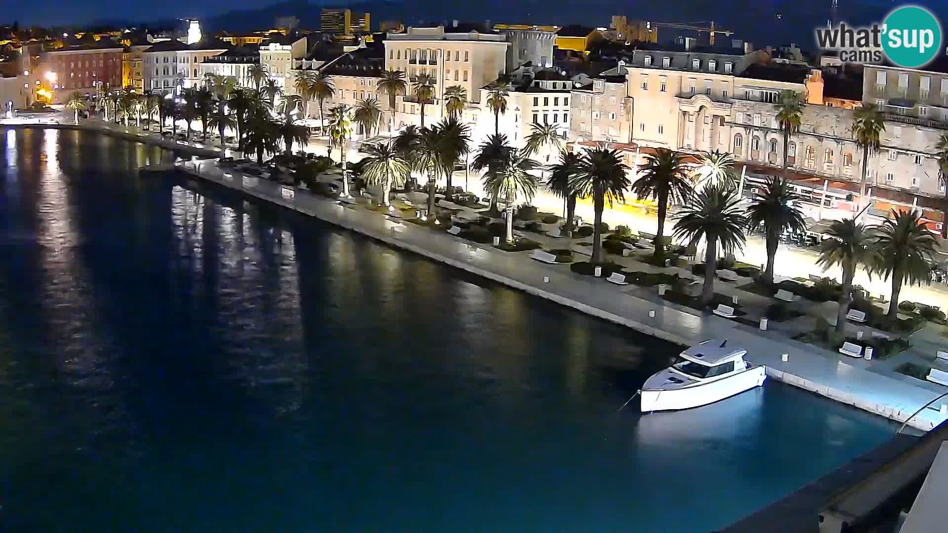 Split Riva Live webcam panorama