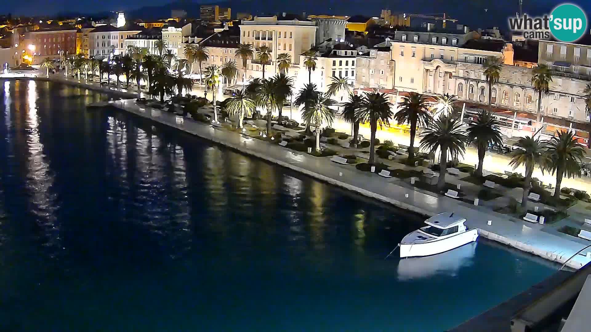 Split Riva Live webcam panorama