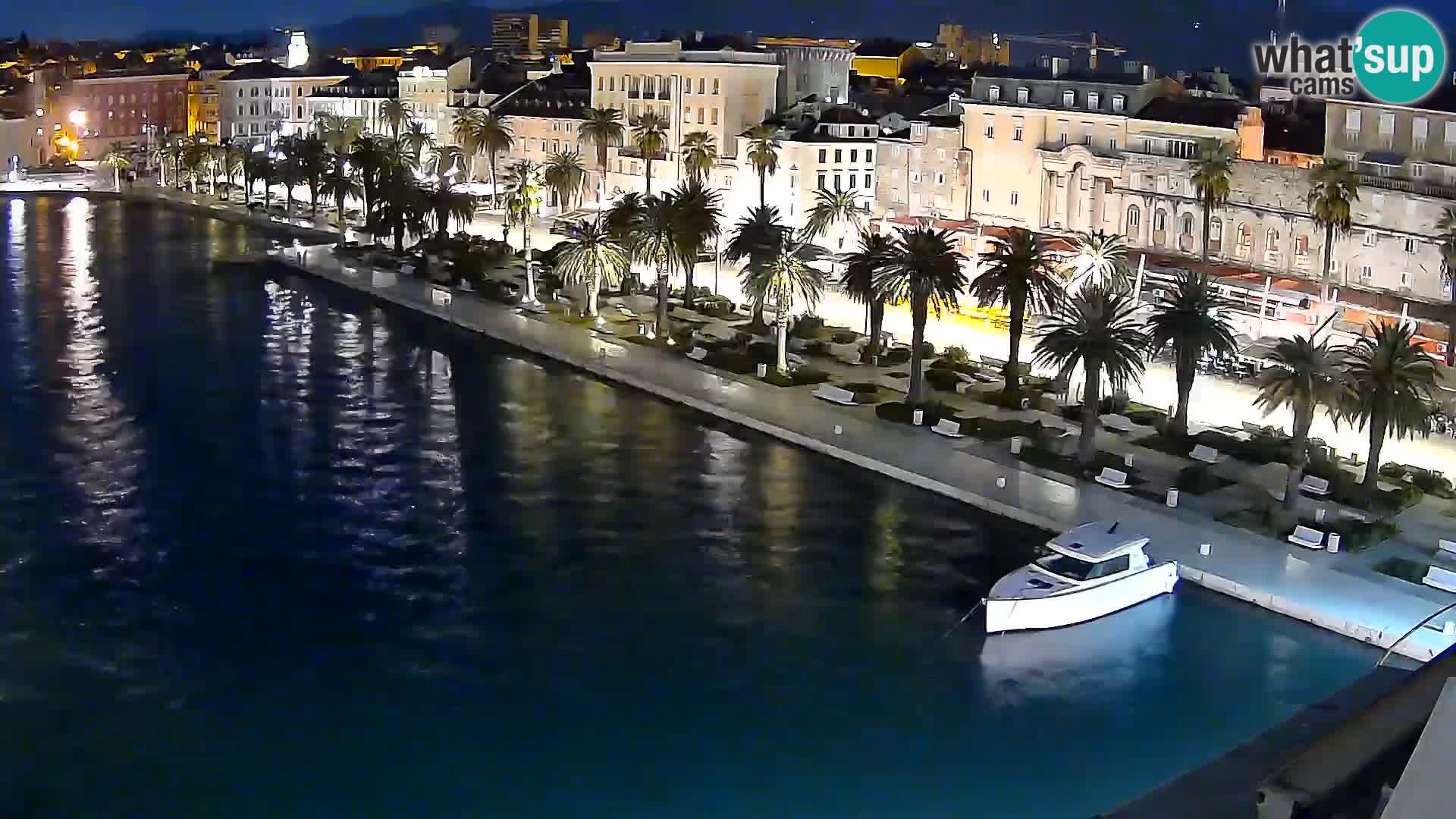 Split Riva Live webcam panorama