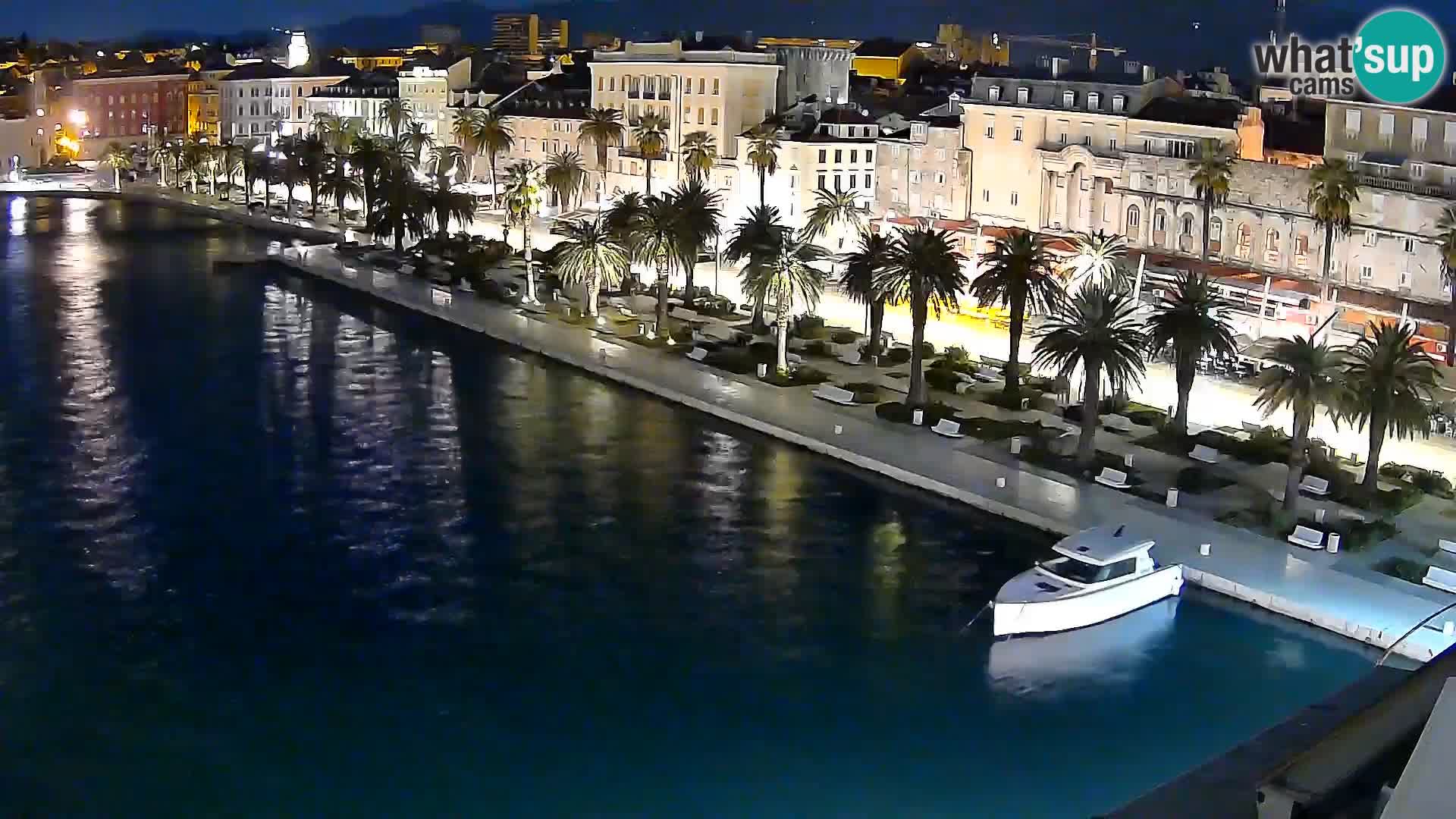 Split Riva Live webcam panorama