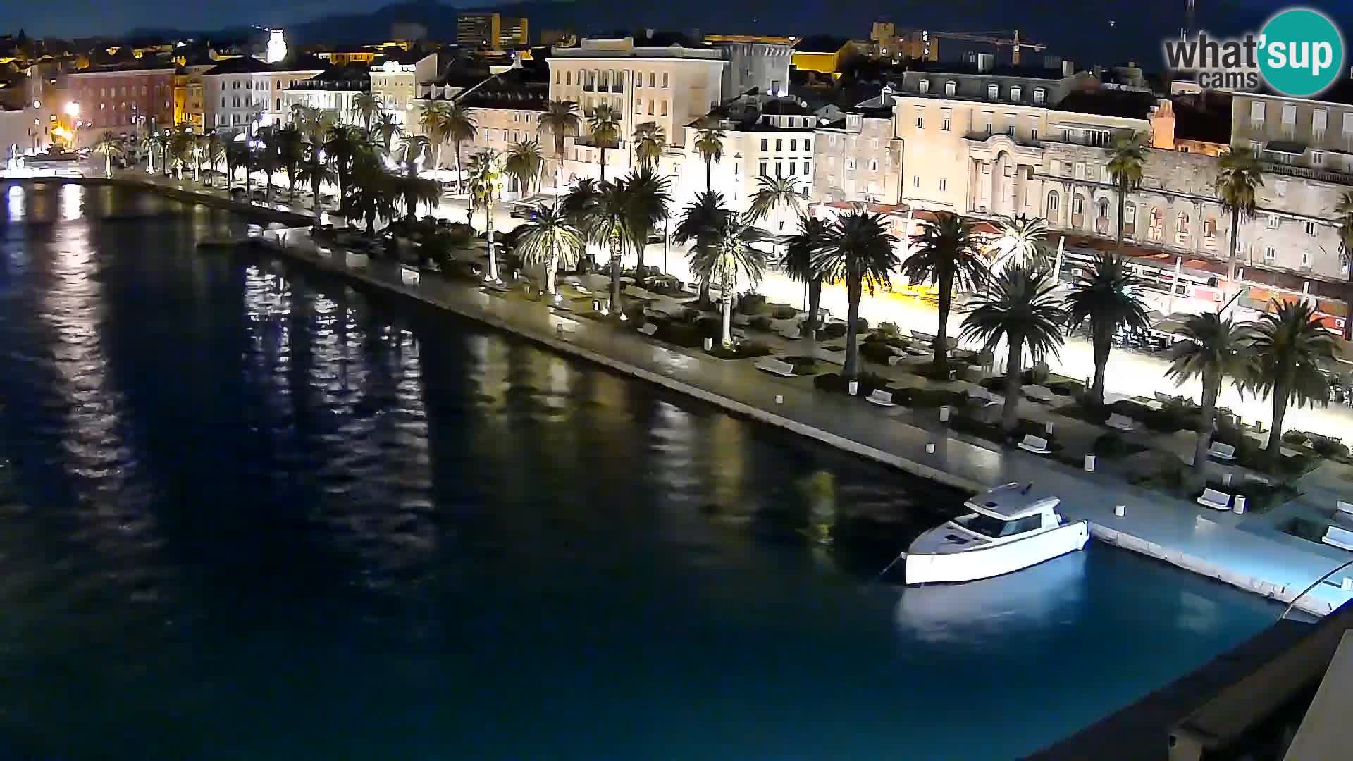 Split Riva Live webcam panorama