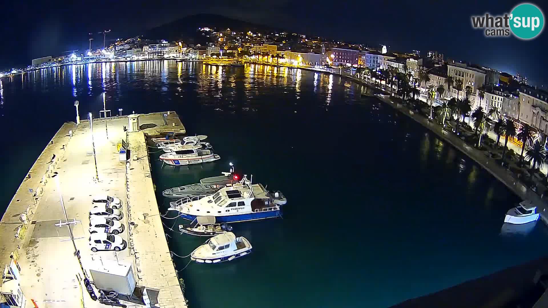 Webcam live Spalato riva e porto