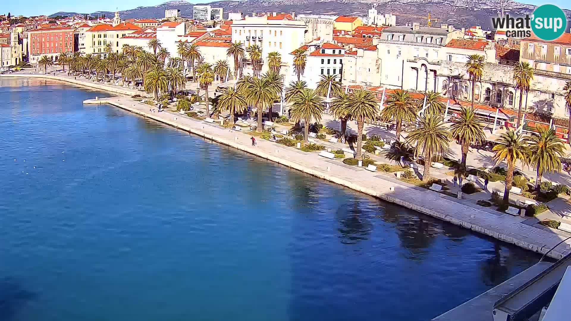 Split Riva Live webcam panorama