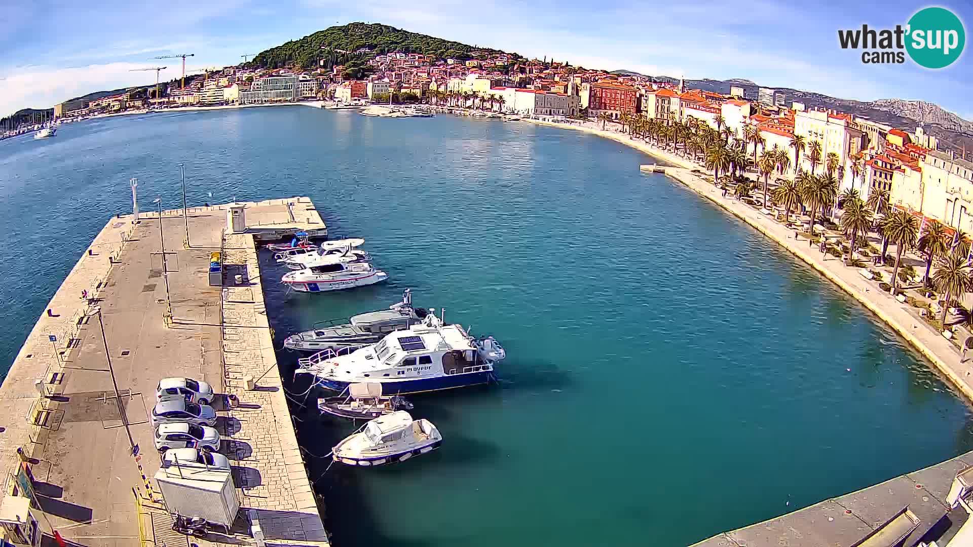 Split Riva Live webcam panorama