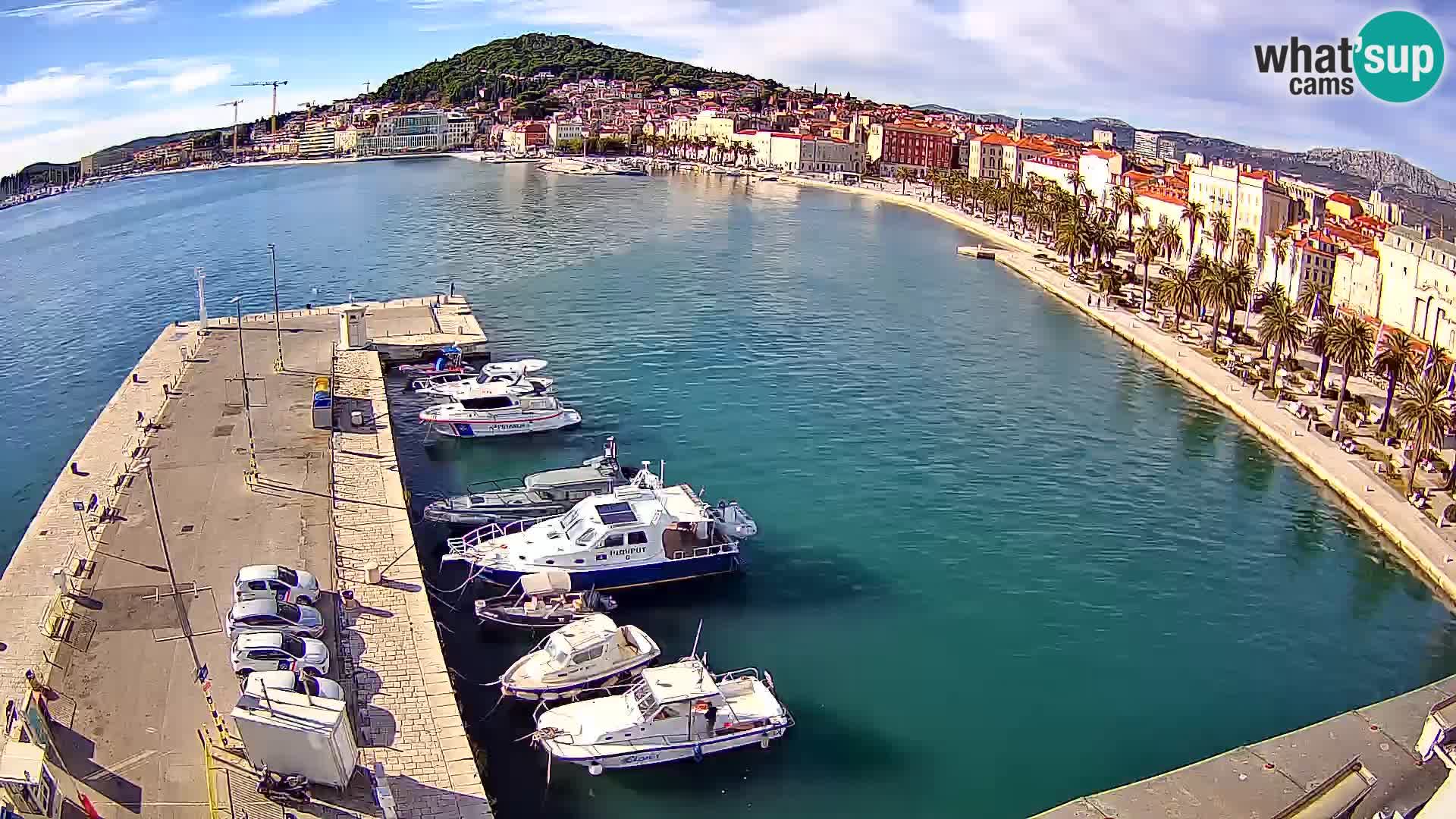 Split Riva Live webcam panorama