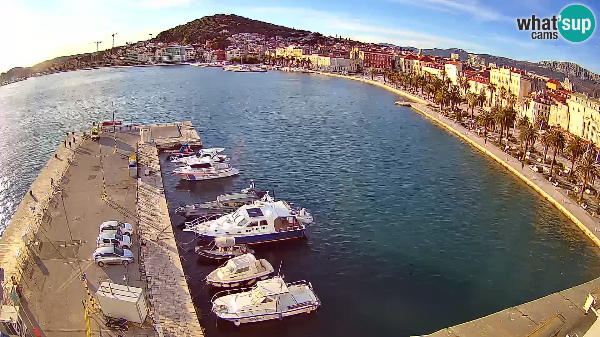 Split Riva Live webcam panorama