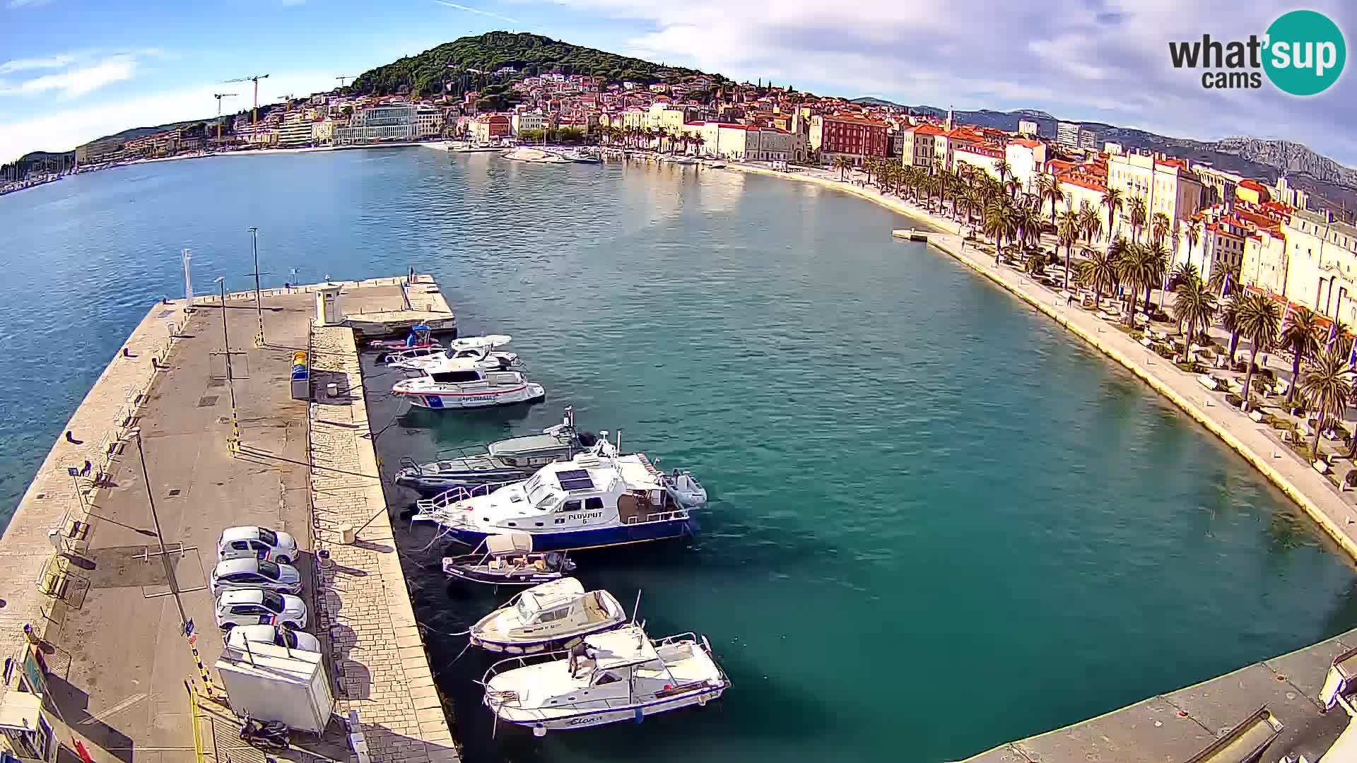 Split Riva Live webcam panorama