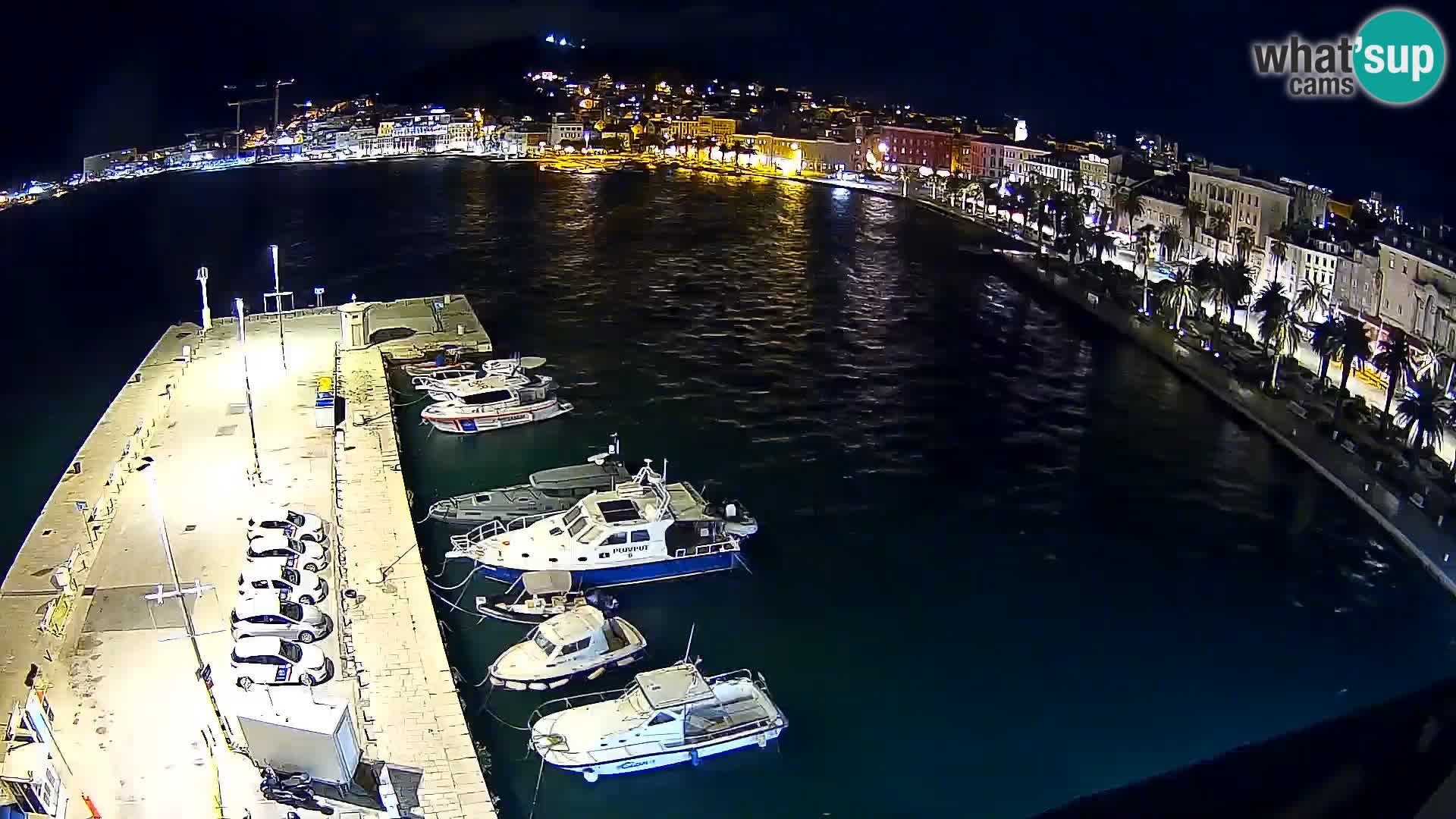 Split Riva Live webcam panorama