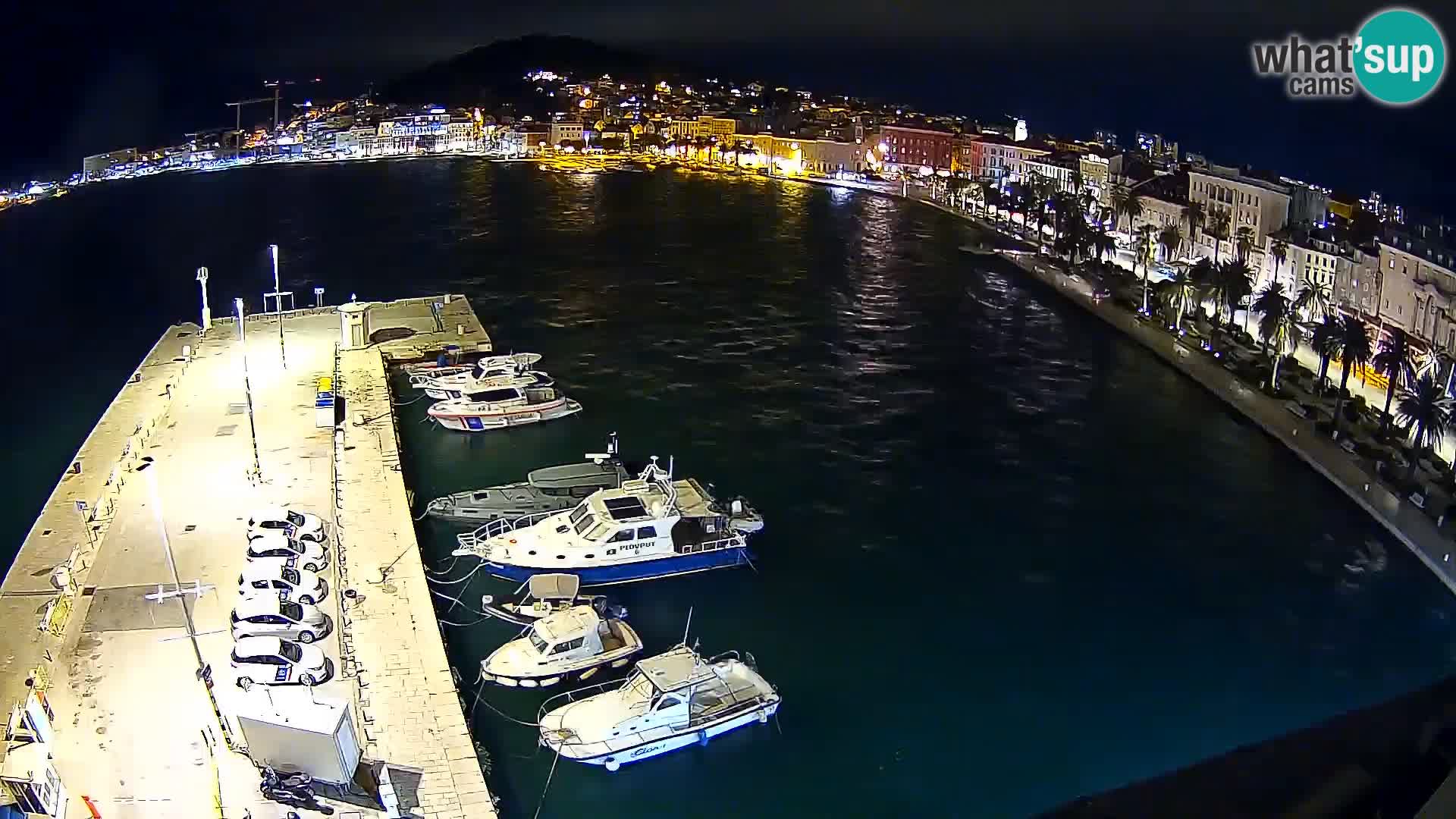 Webcam live Spalato riva e porto