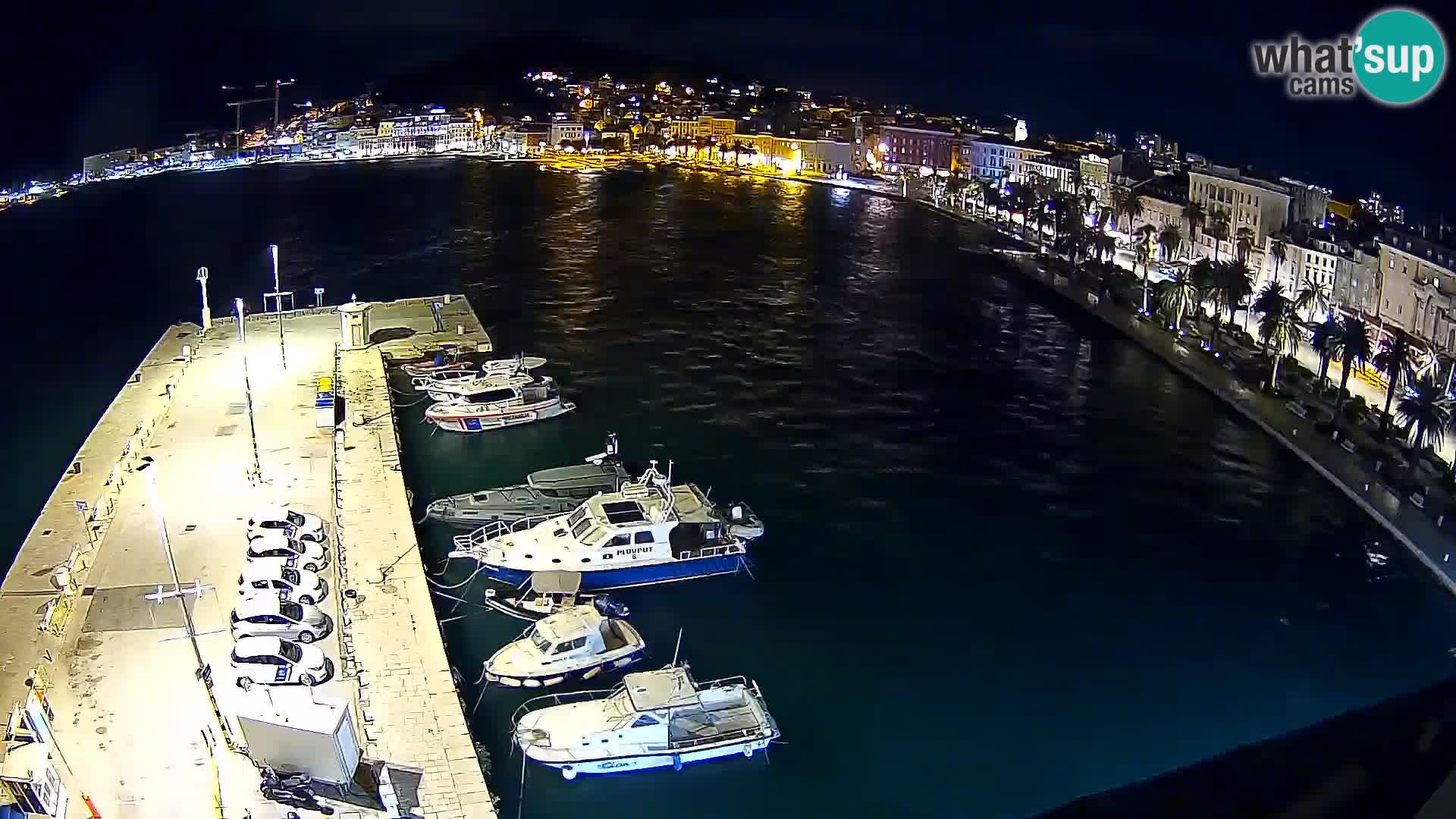 Webcam live Spalato riva e porto