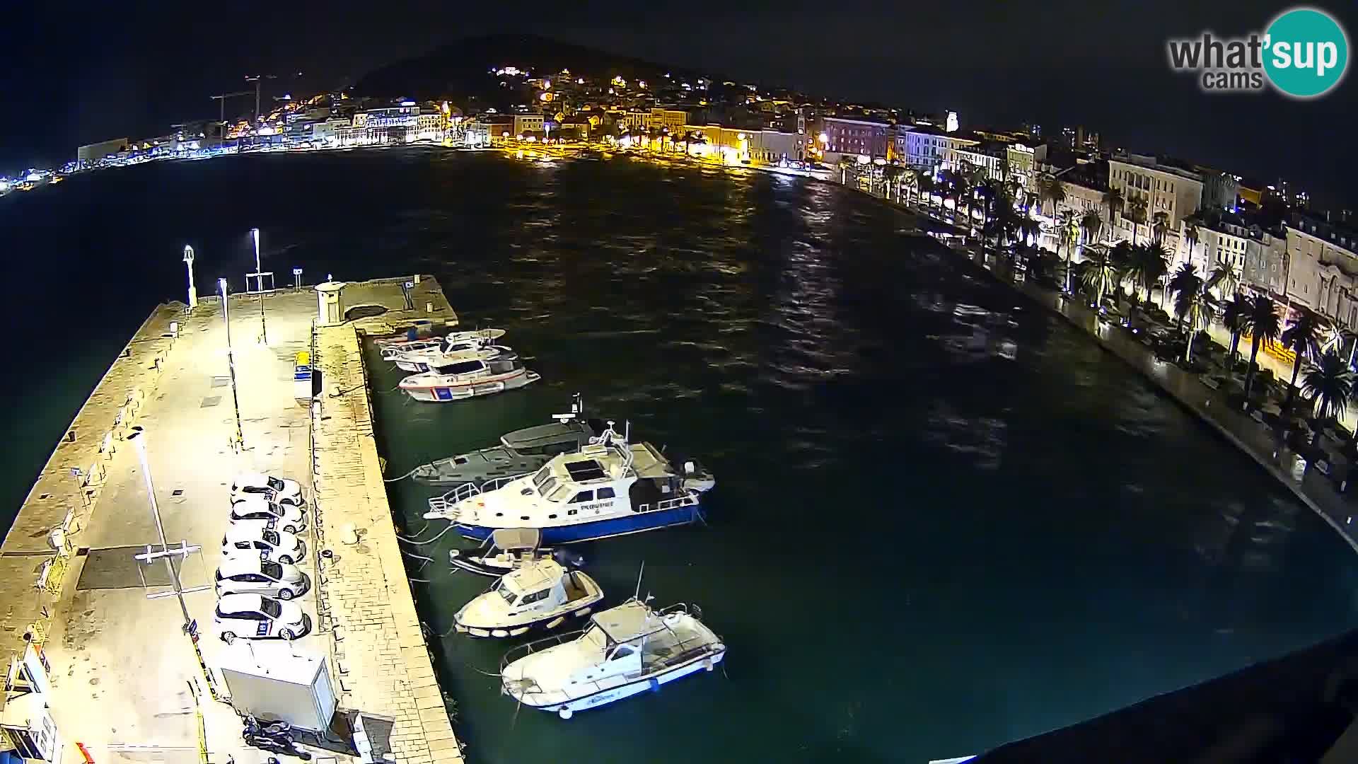 Split Riva Live webcam panorama