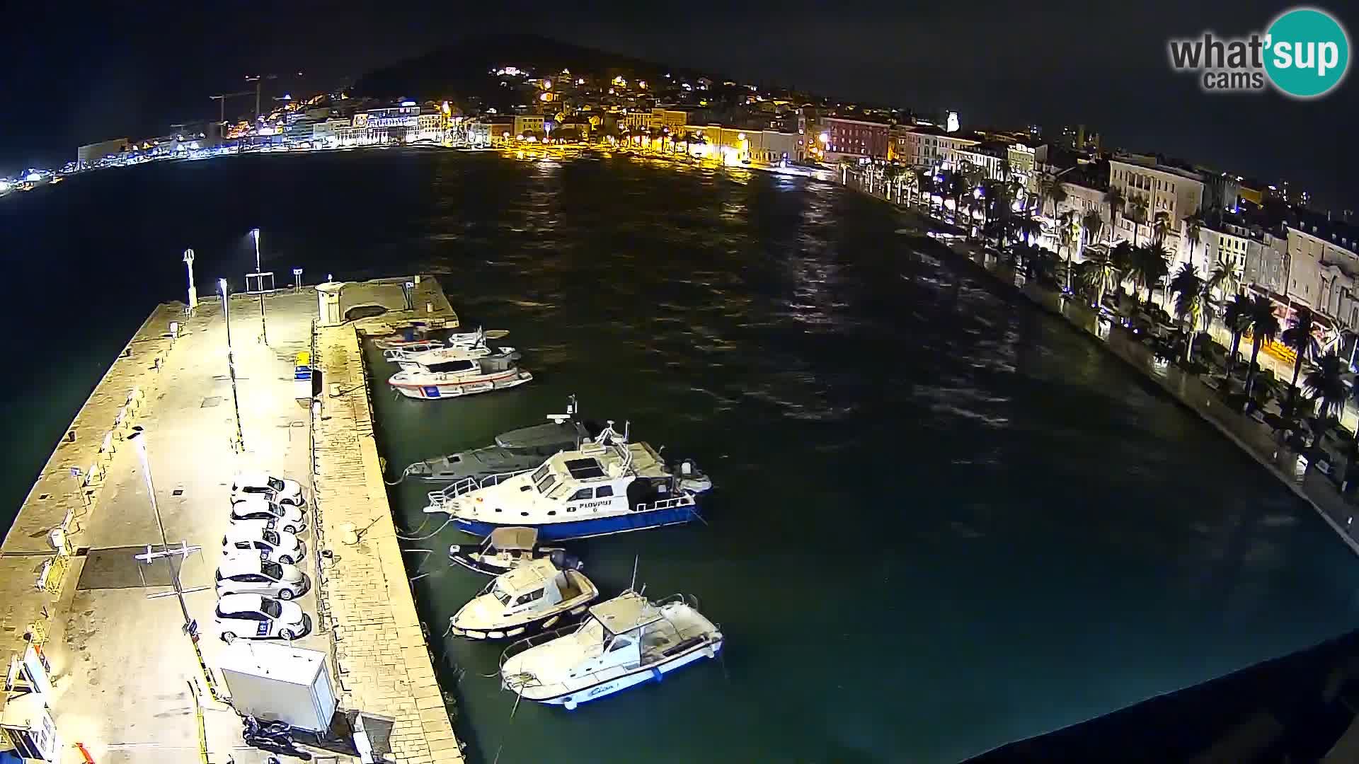 Split Riva Live webcam panorama