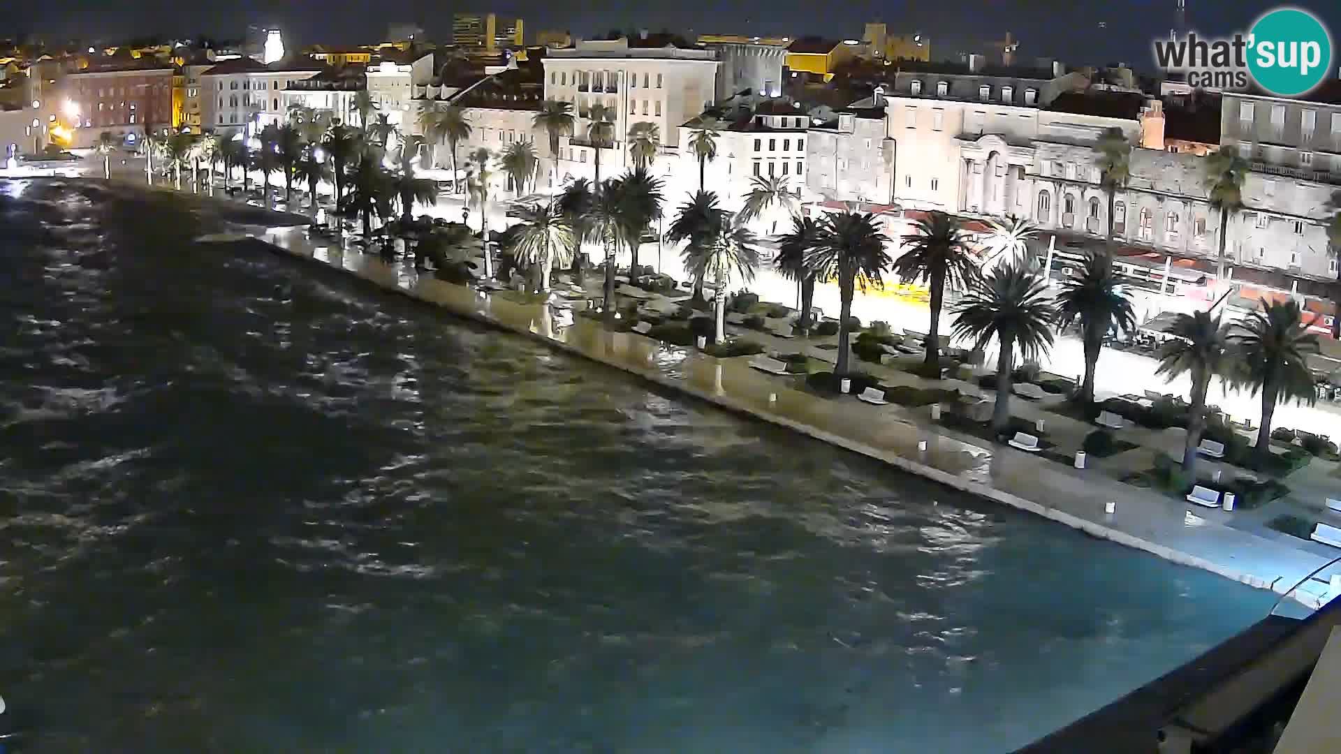 Split Riva Live webcam panorama