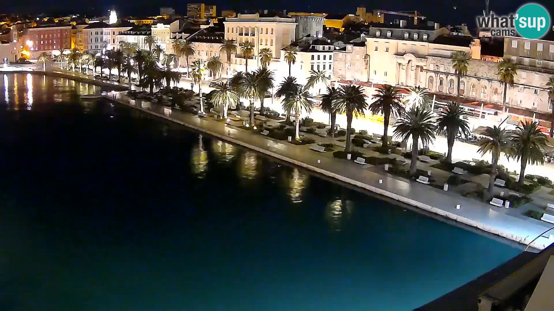 Webcam live Spalato riva e porto