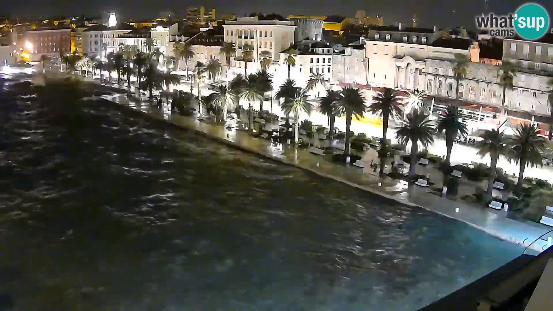 Webcam live Spalato riva e porto