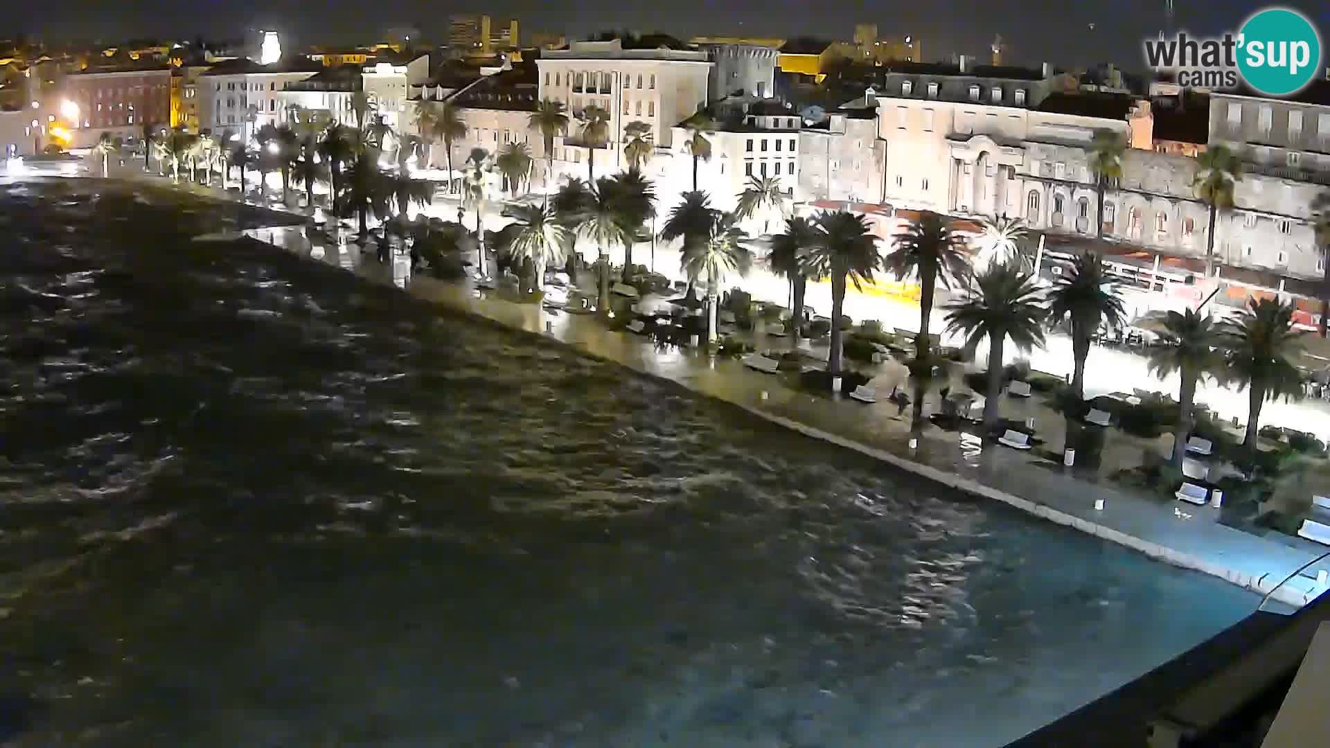 Webcam live Spalato riva e porto