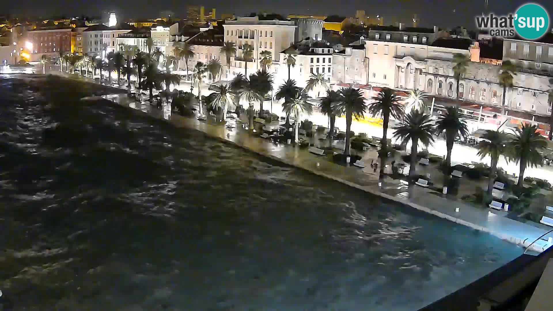 Webcam live Spalato riva e porto