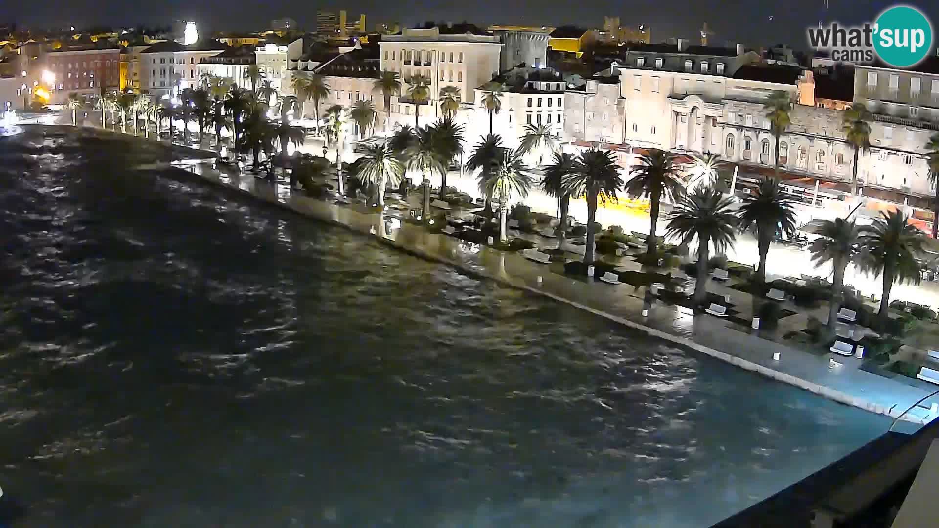 Split Riva Live webcam panorama