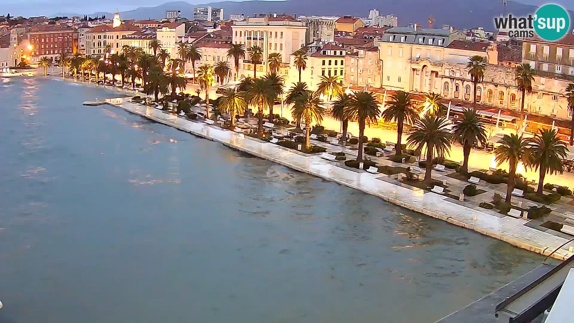 Split Riva Live webcam panorama