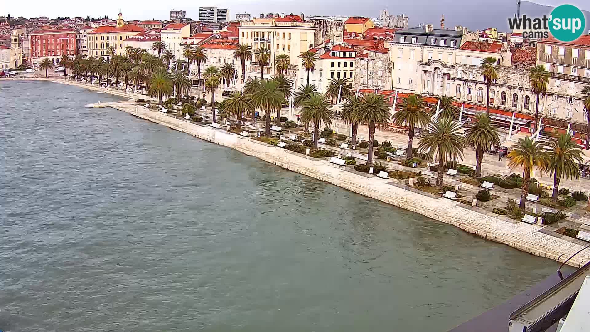 Split Riva Live webcam panorama