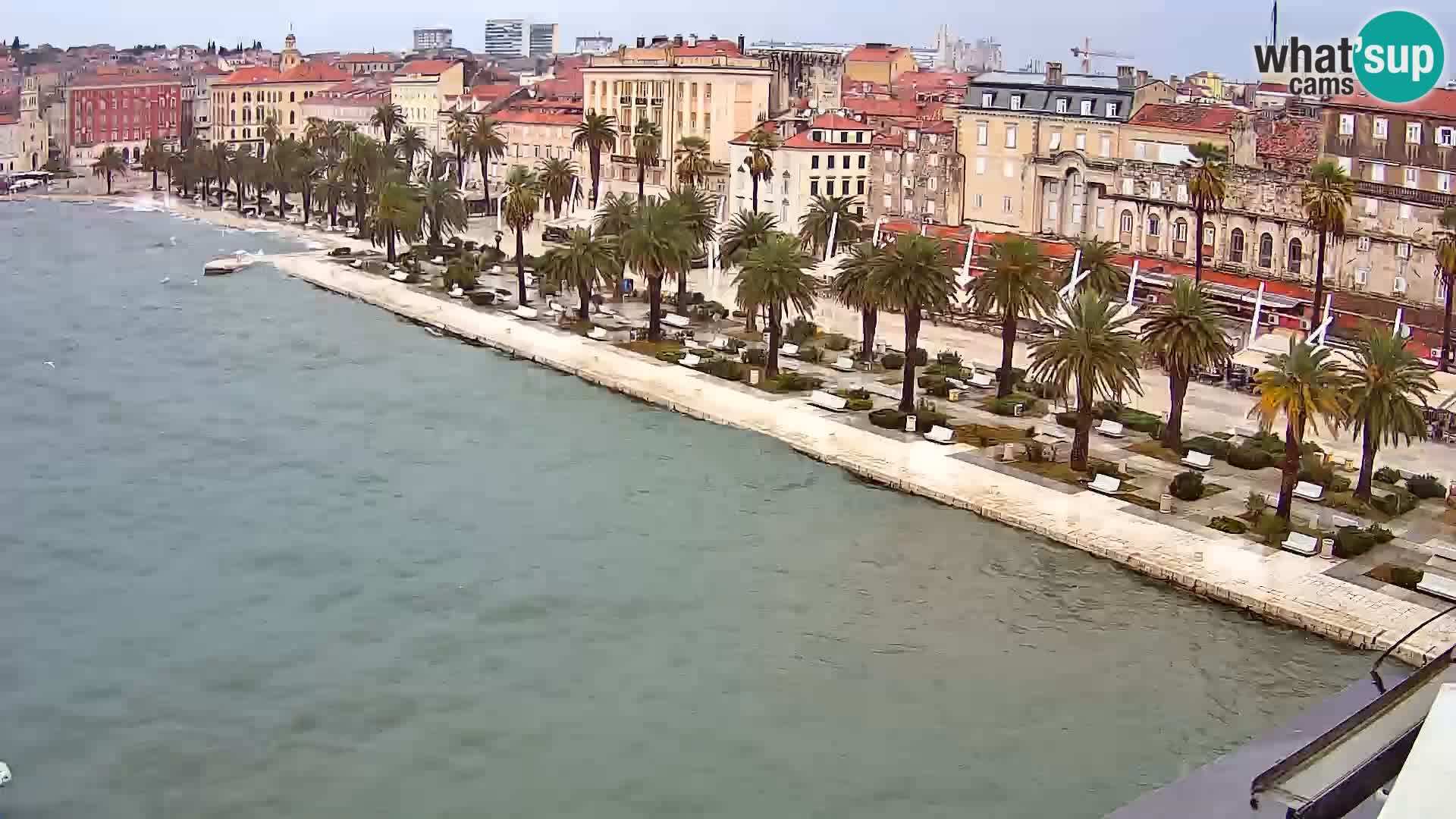 Split Riva Live webcam panorama