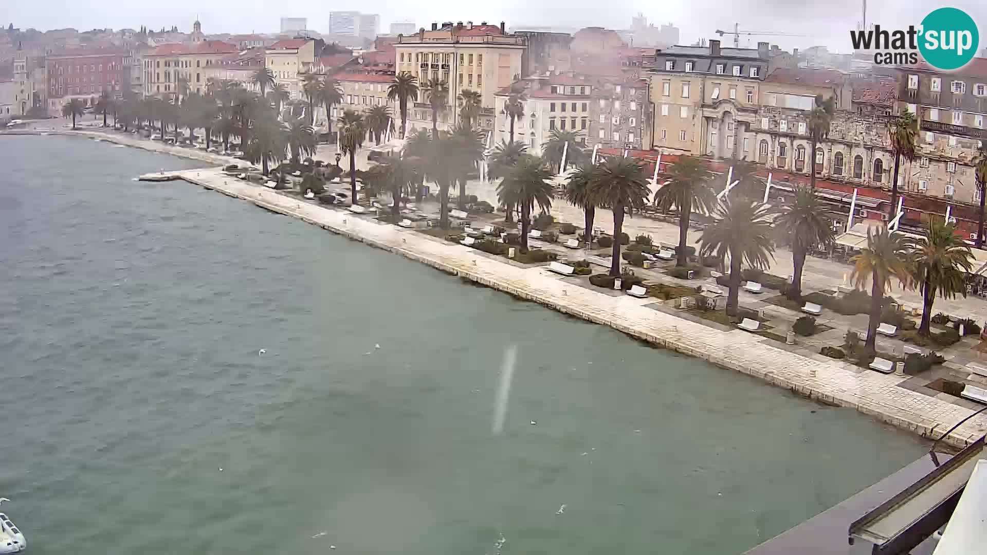 Webcam live Spalato riva e porto