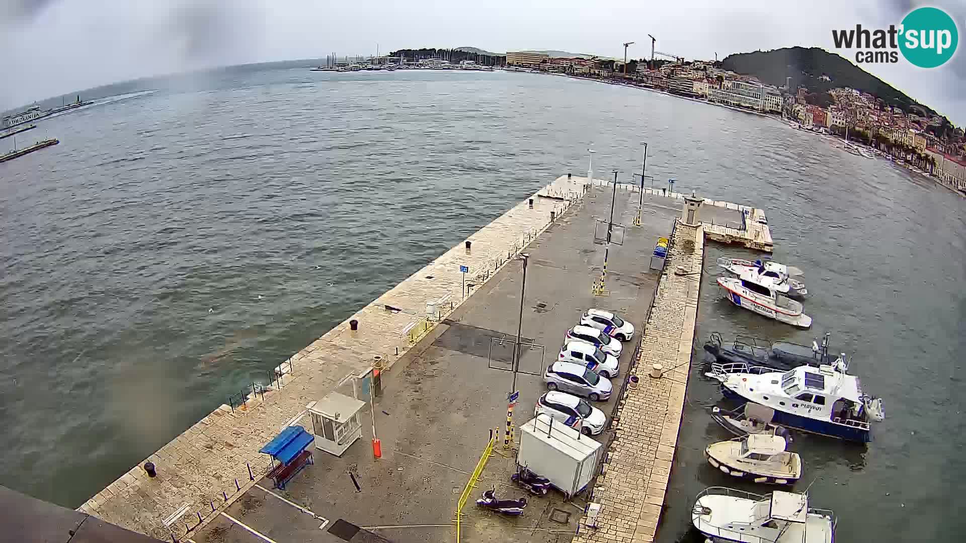 Webcam live Spalato riva e porto