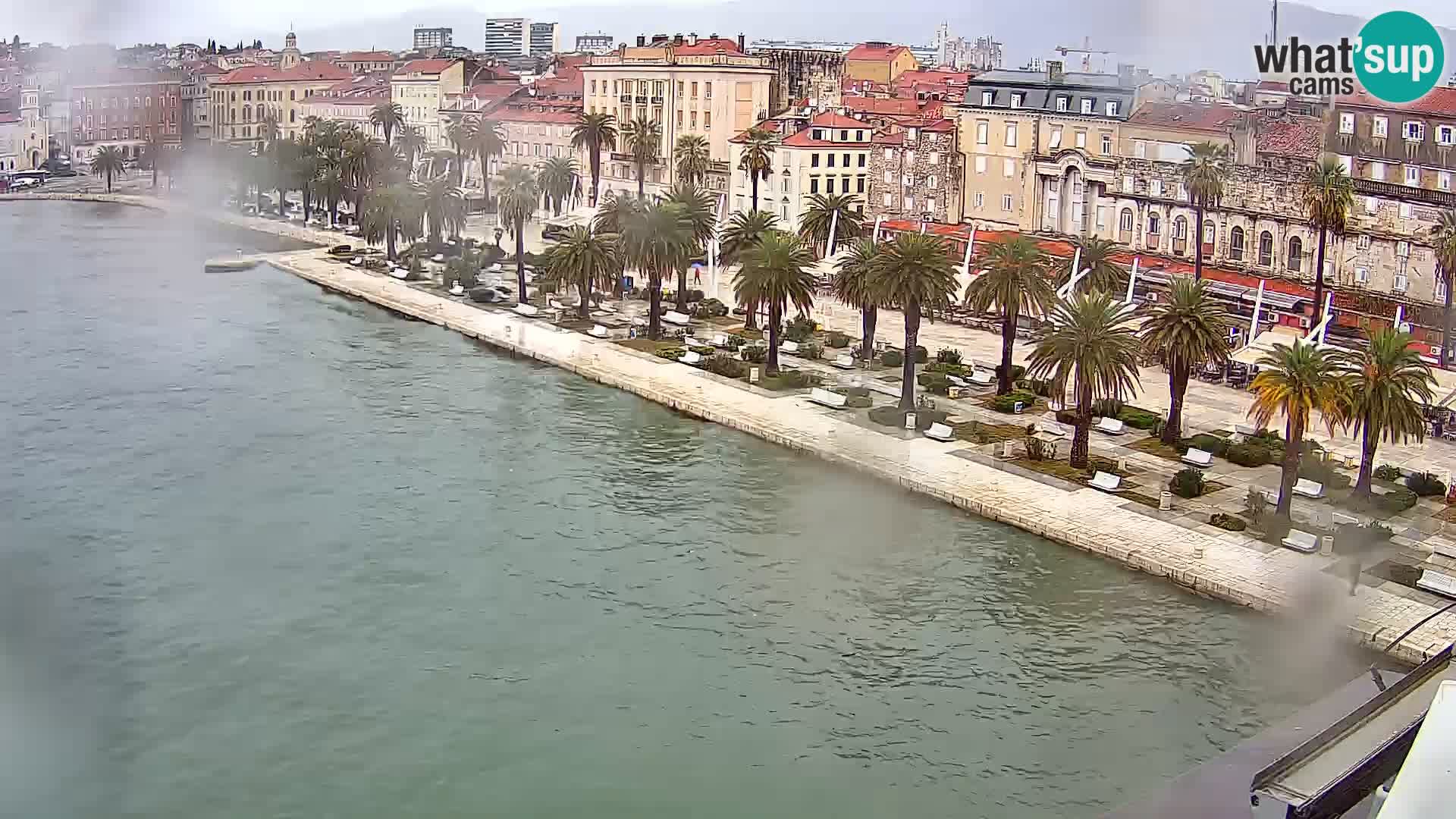 Webcam live Spalato riva e porto