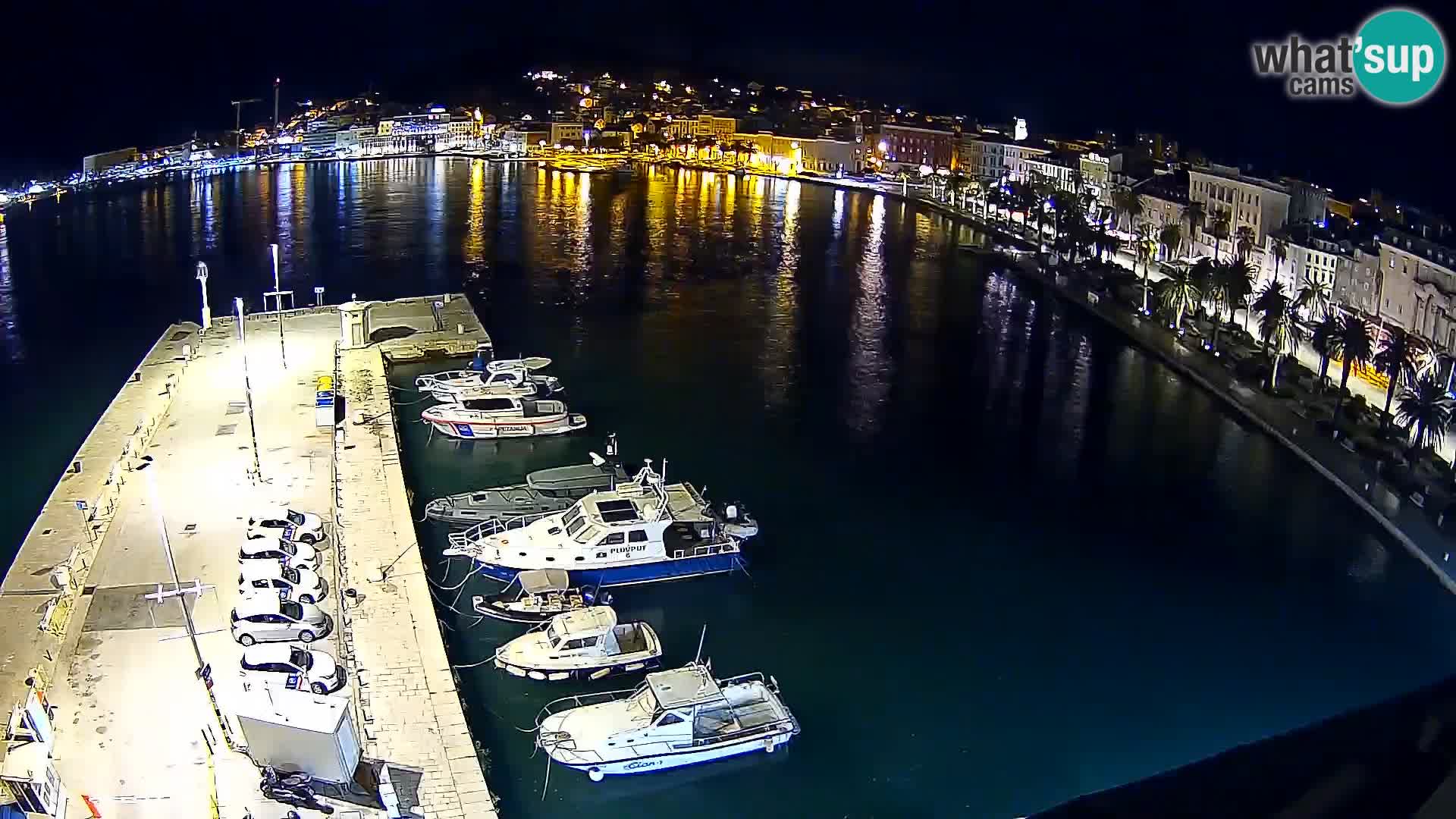 Webcam live Spalato riva e porto