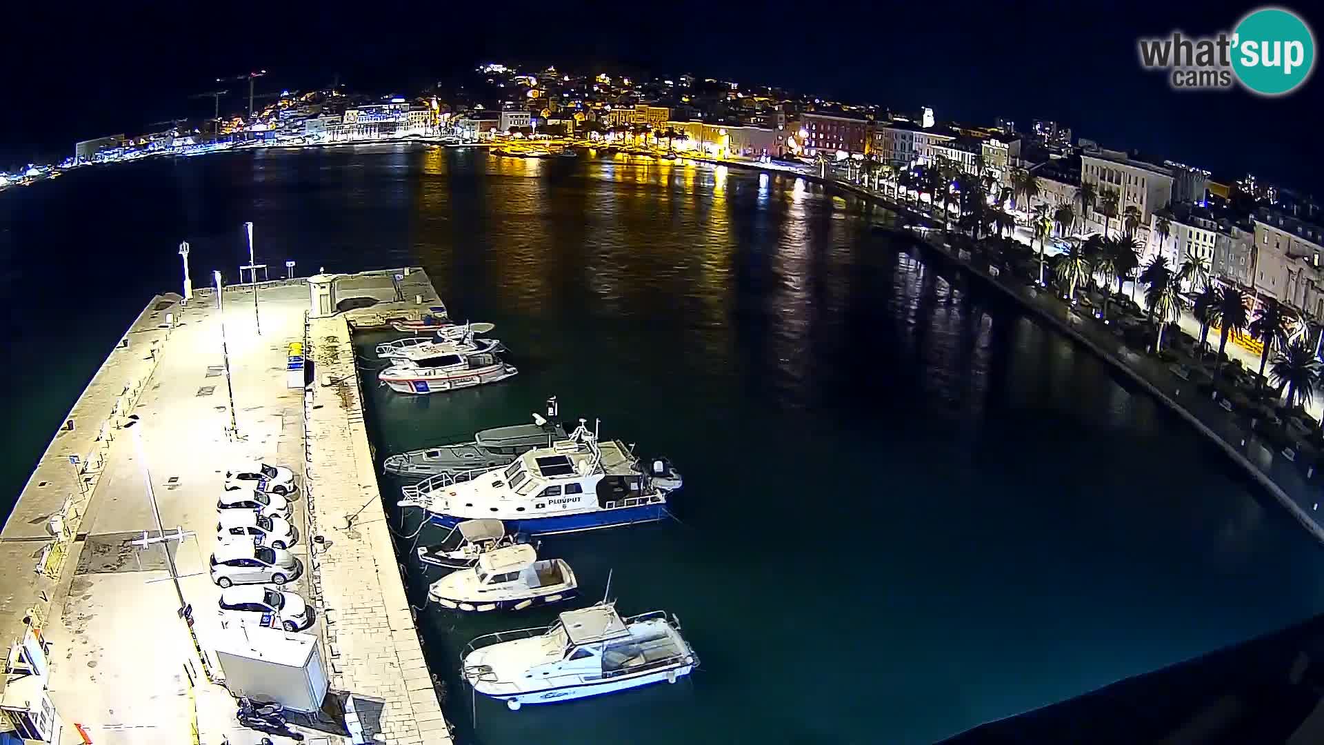 Split Riva Live webcam panorama