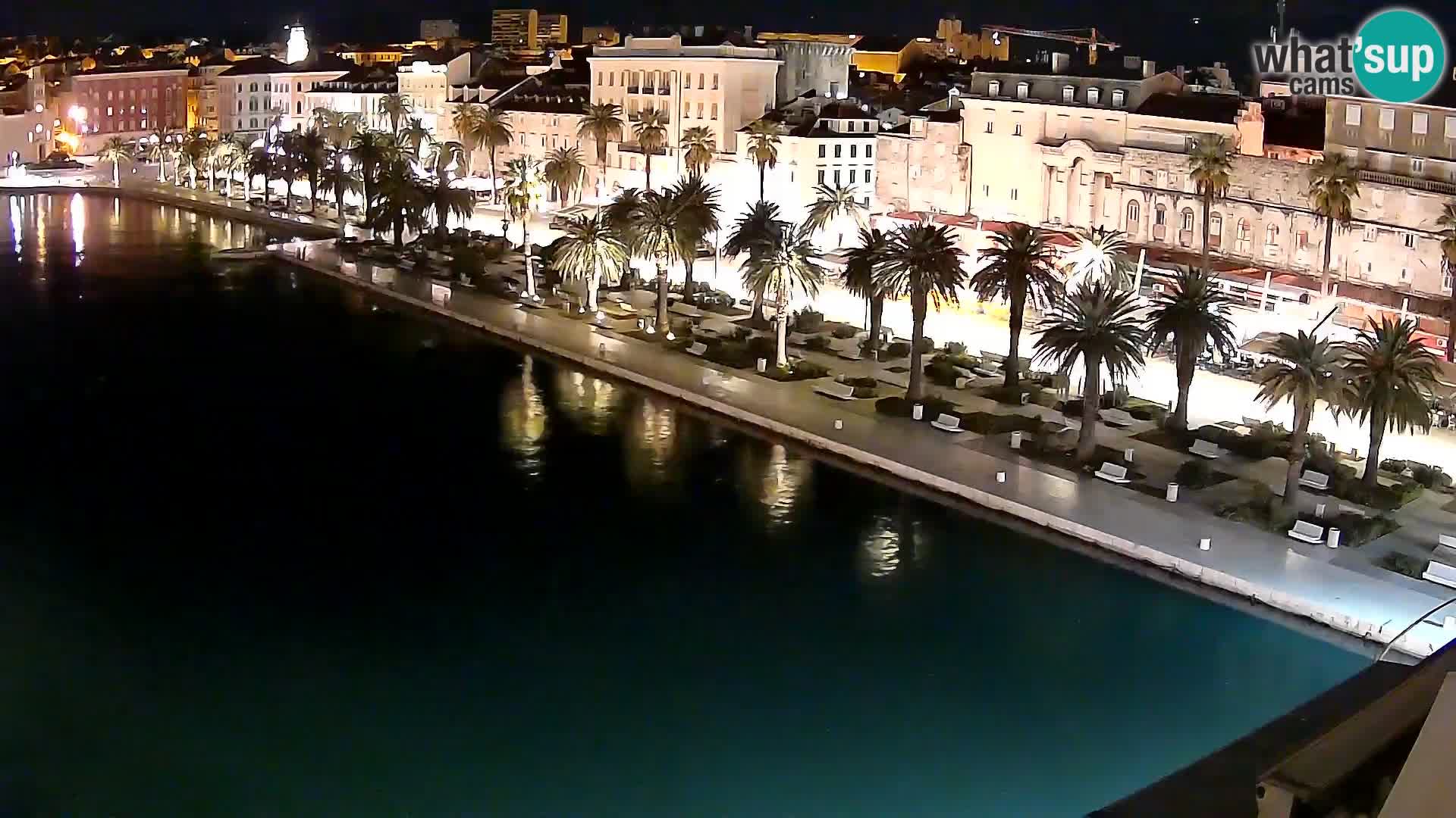 Webcam live Spalato riva e porto