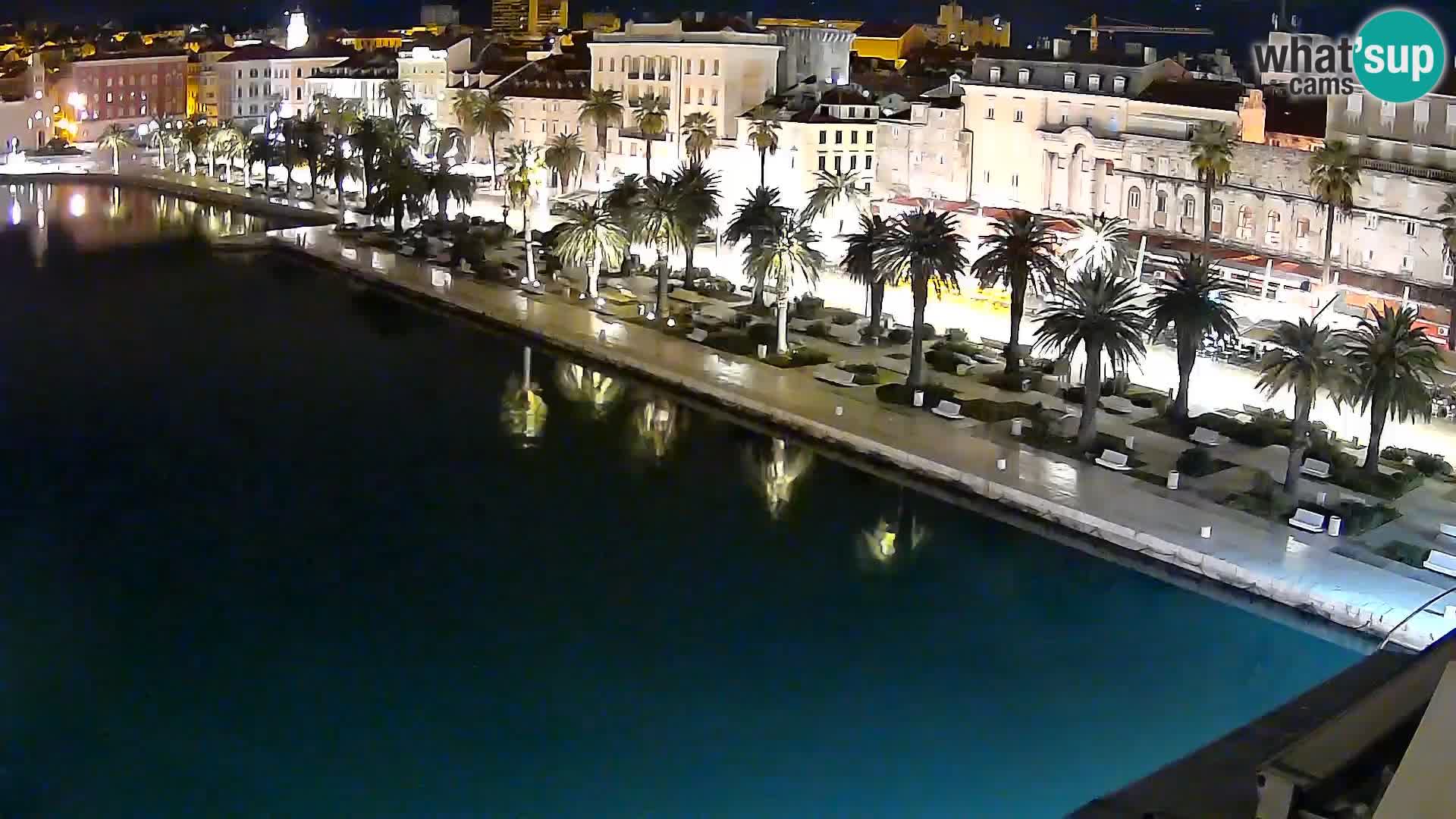 Split Riva Live webcam panorama