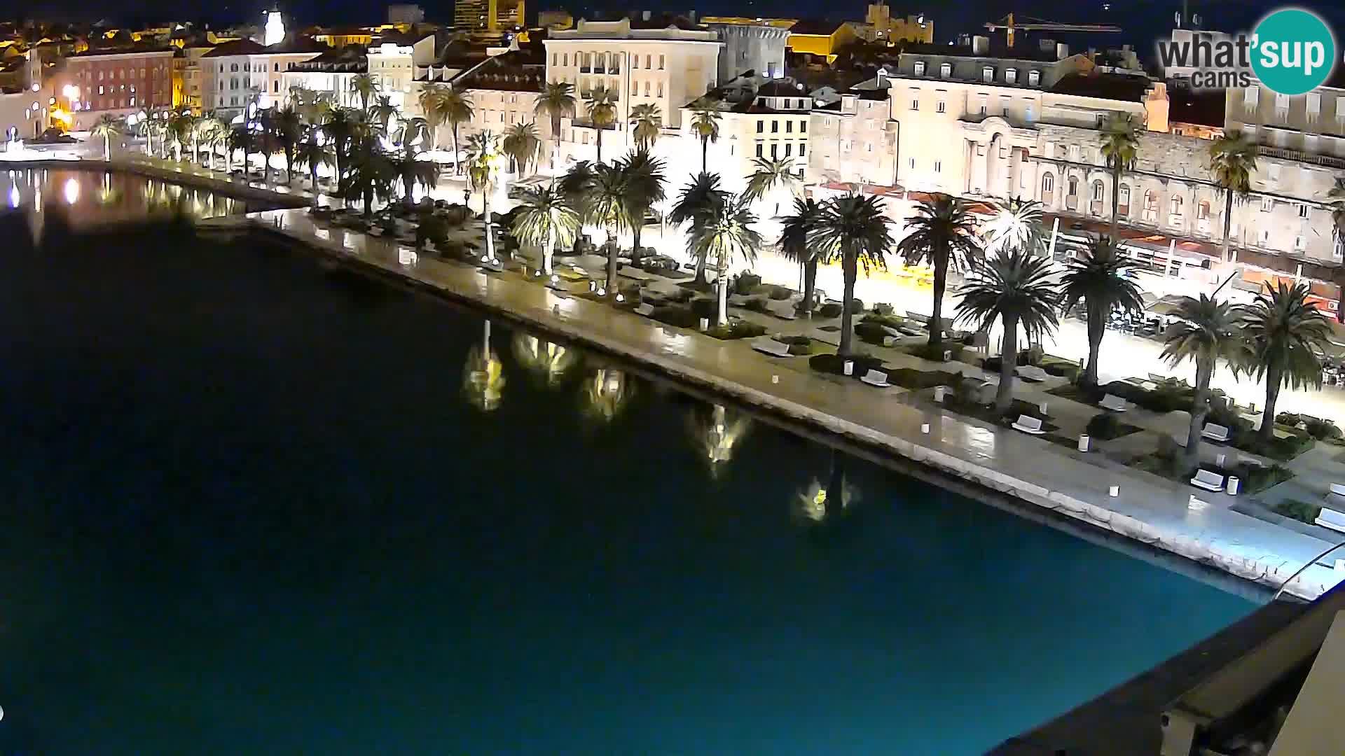 Split Riva Live webcam panorama