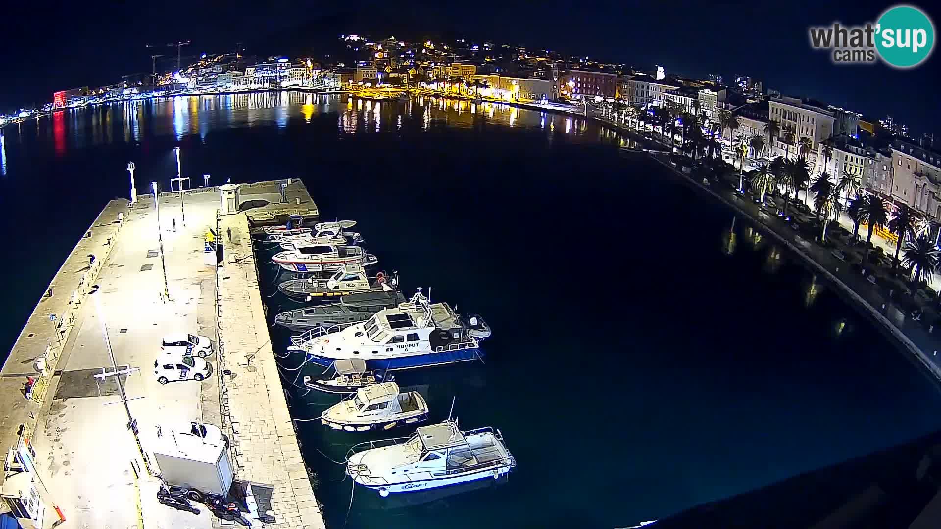 Webcam live Spalato riva e porto