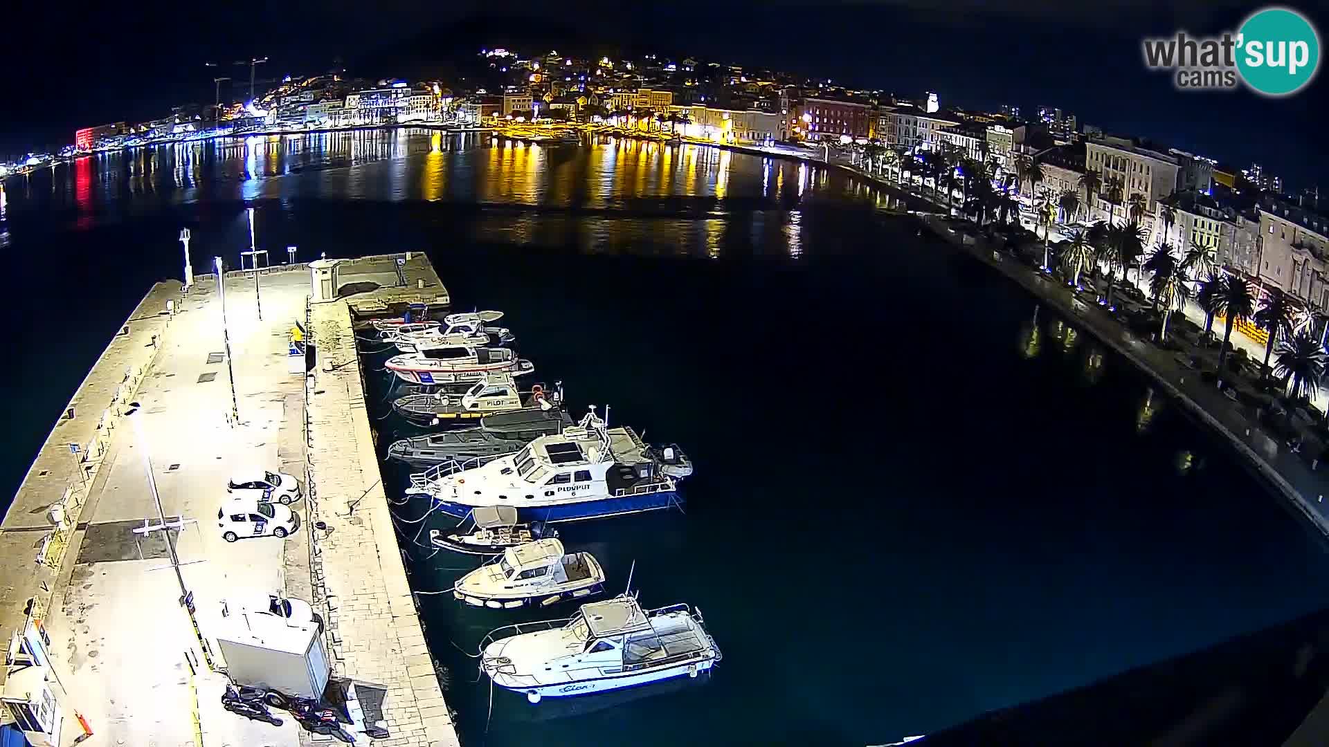 Split Riva Live webcam panorama