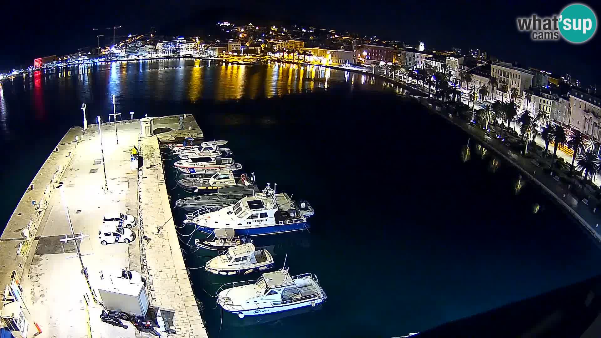 Split Riva Live webcam panorama