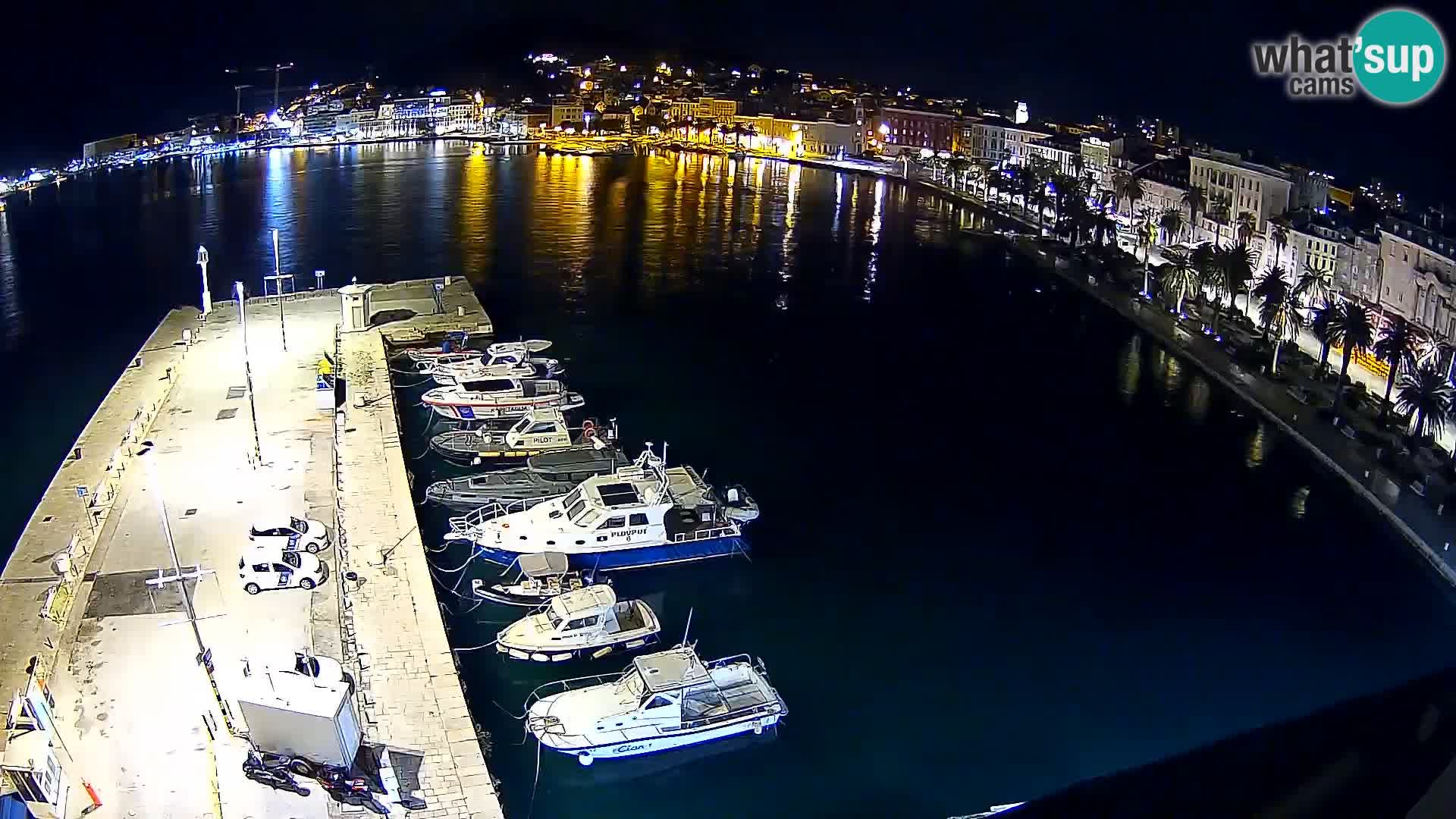 Split Riva Live webcam panorama