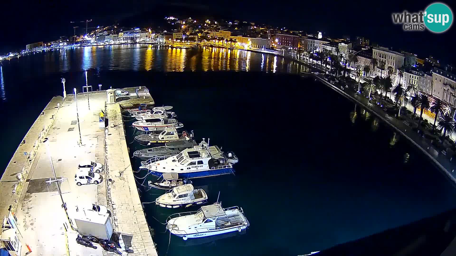 Webcam live Spalato riva e porto