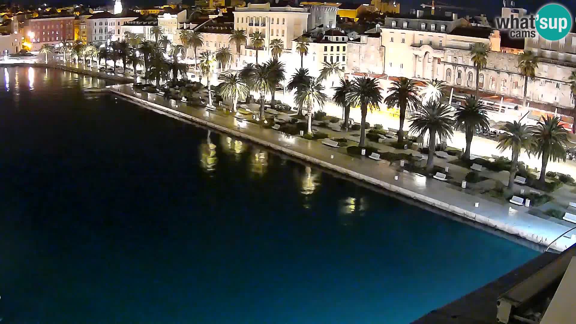 Split Riva Live webcam panorama