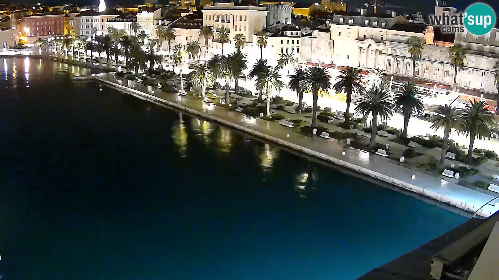 Split Riva Live webcam panorama