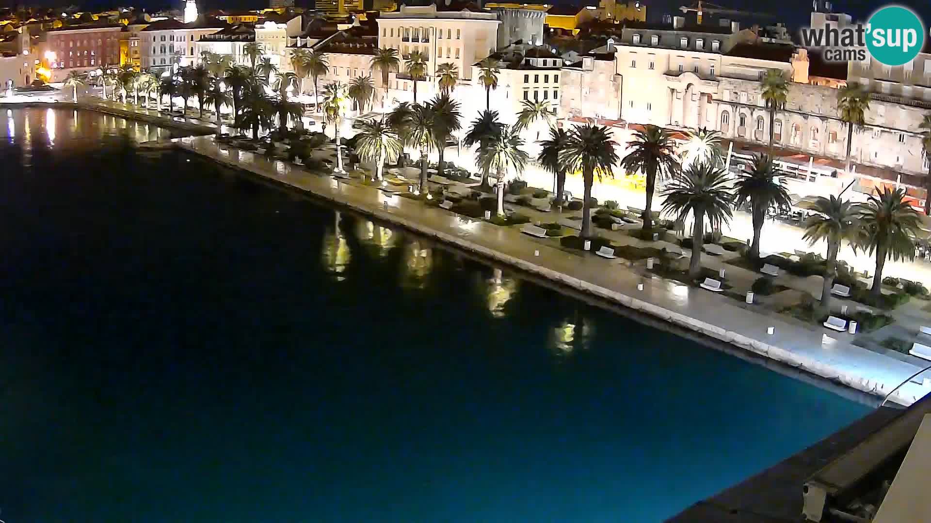 Split Riva Live webcam panorama