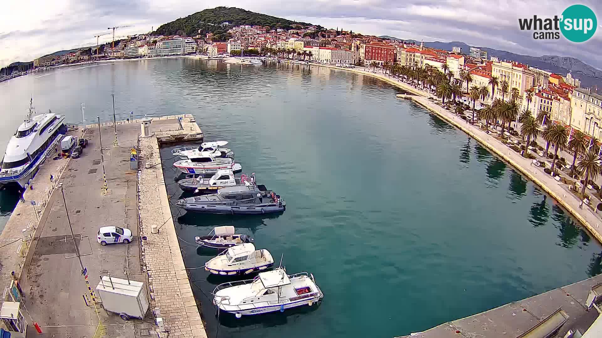 Split v živo panoramska kamera