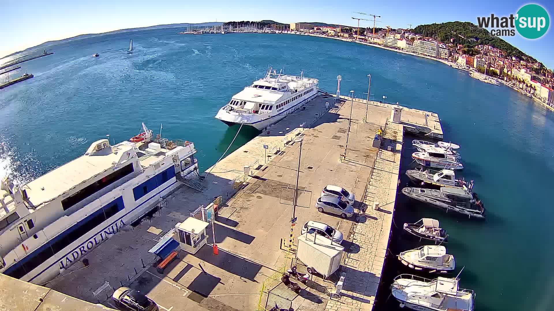 Split Riva Live webcam panorama