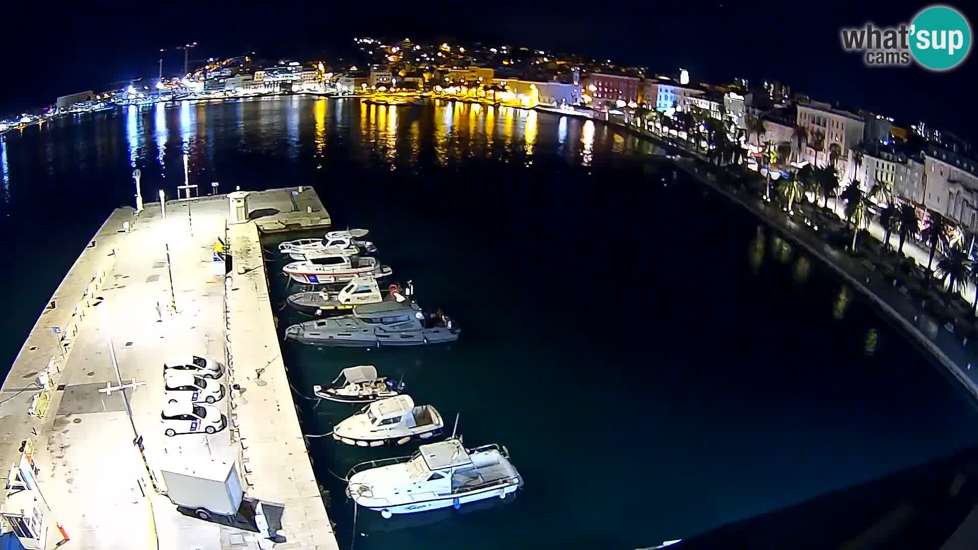 Split Riva Live webcam panorama