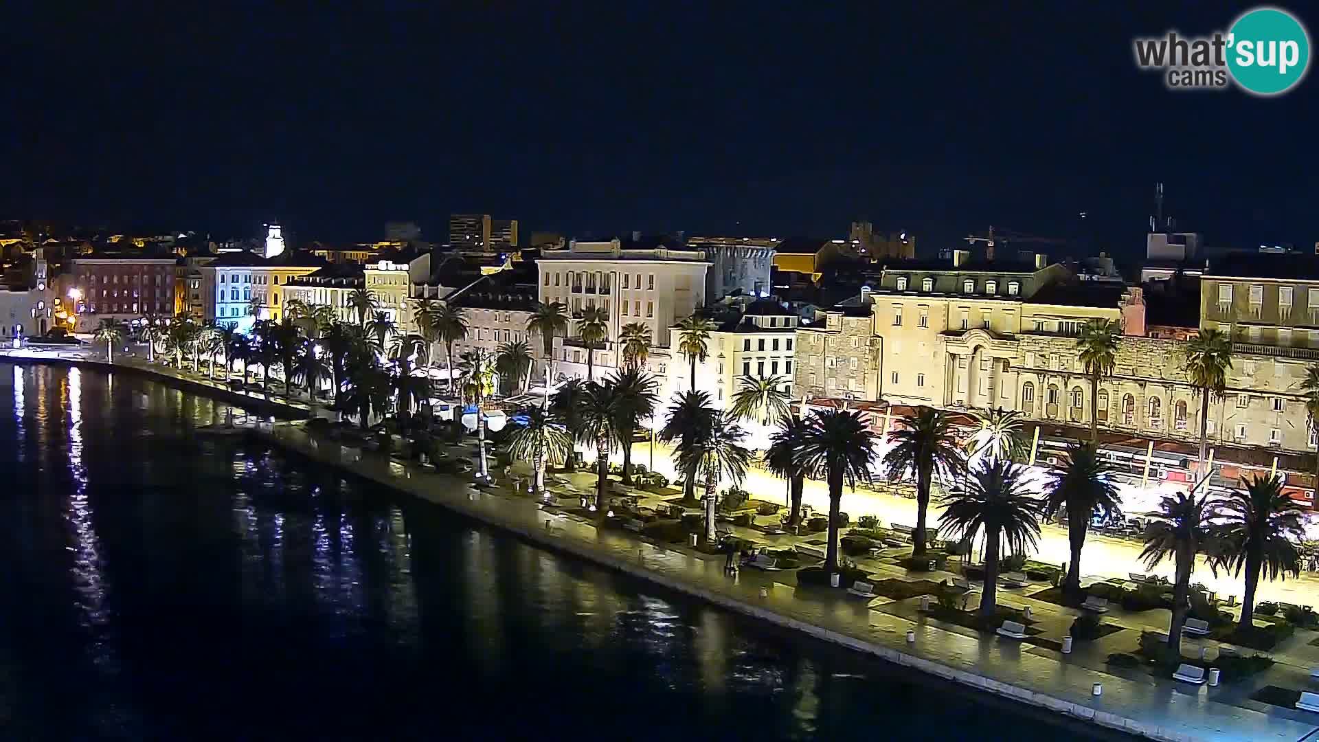 Split Riva Live webcam panorama