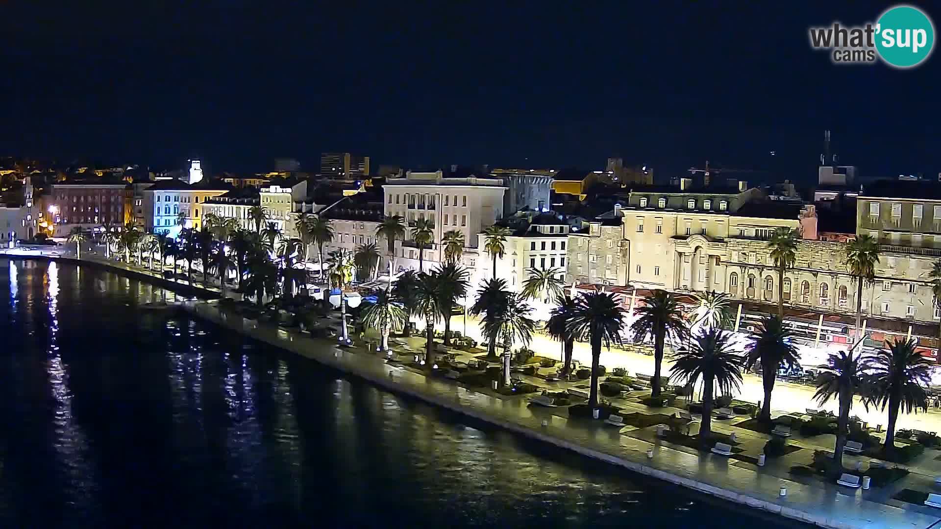 Split Riva Live webcam panorama