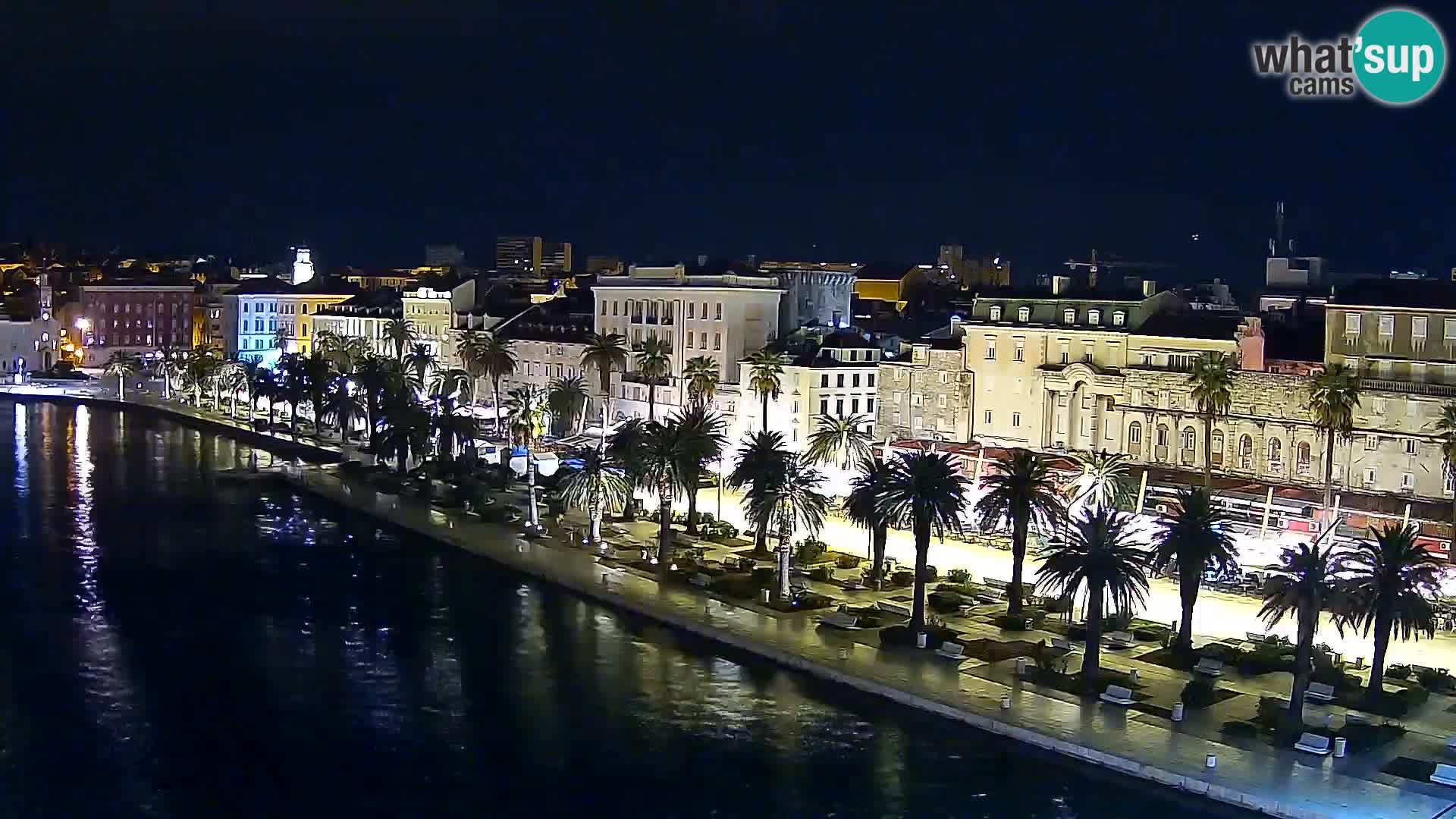 Split Riva Live webcam panorama