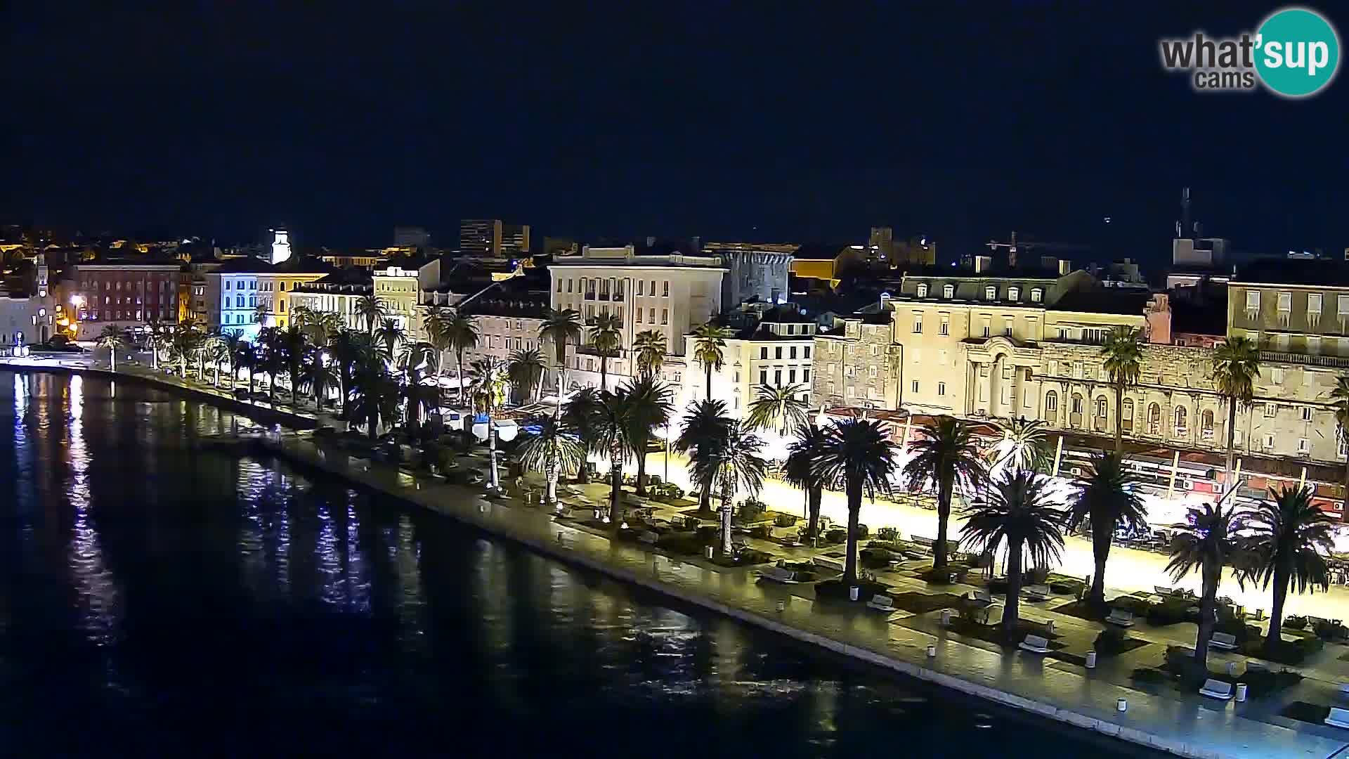 Split Riva Live webcam panorama